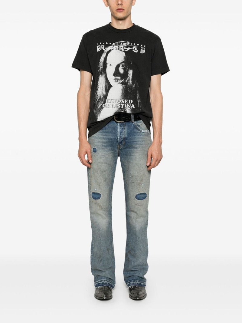 Enfants Riches Déprimés Exposed Christina cotton T-shirt outlook