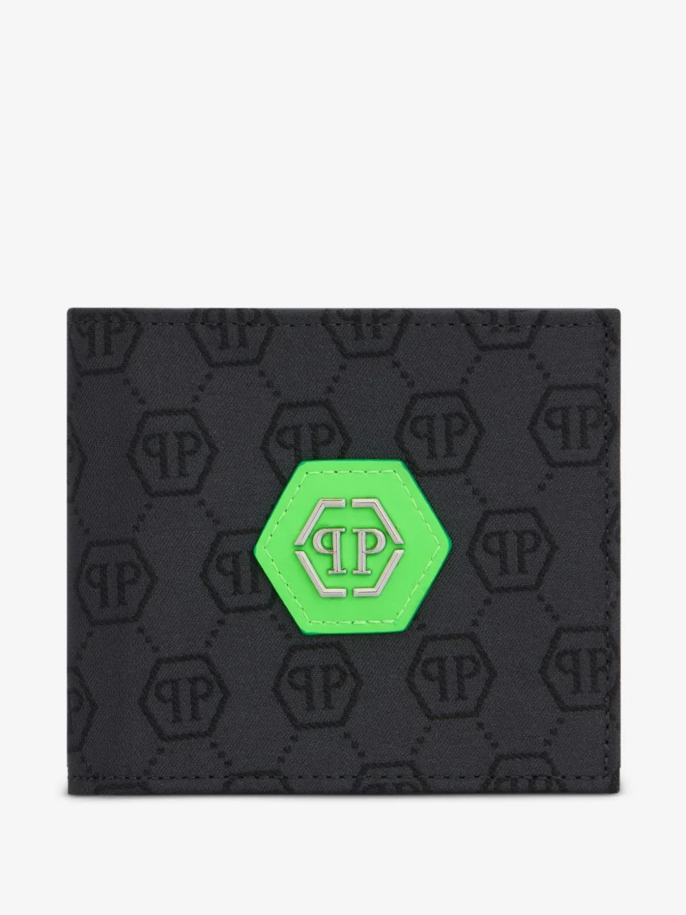 monogram-patterned wallet - 1