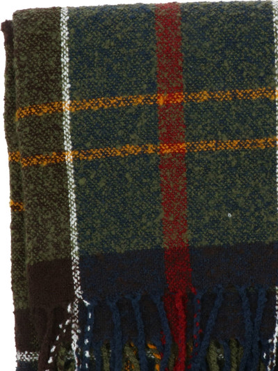 Barbour Tartan Boucle Scarves Green outlook