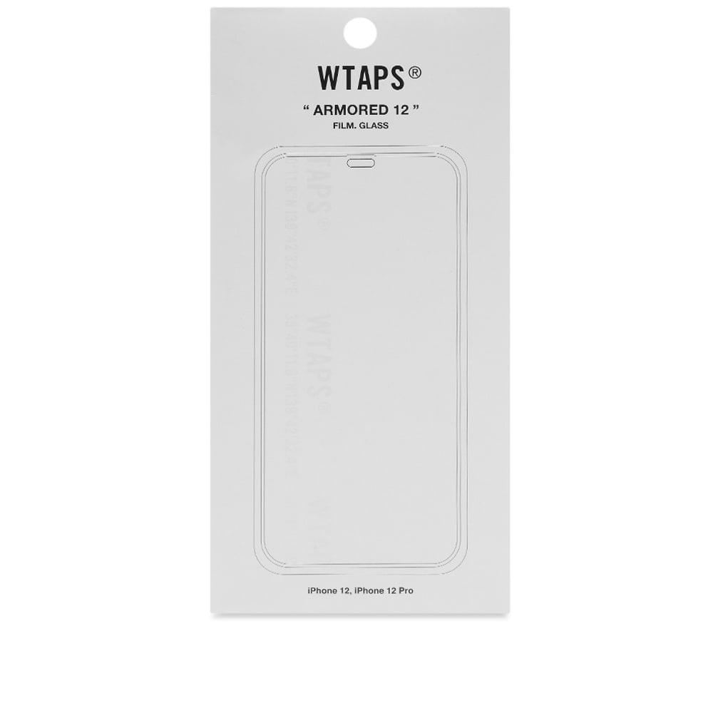 WTAPS iPhone 12 Pro Logo Protection Glass - 1