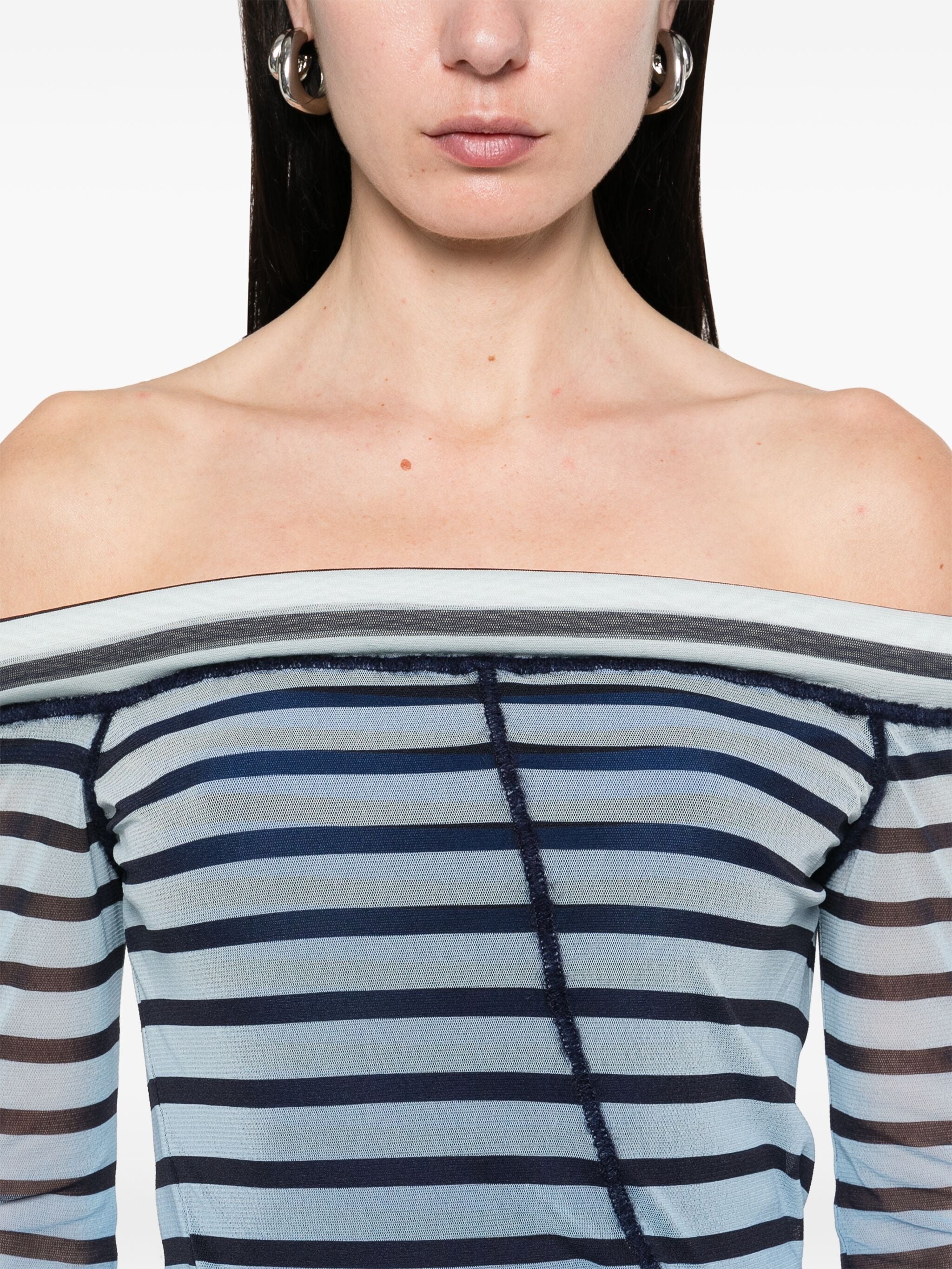 Striped Maxi Dress - 2
