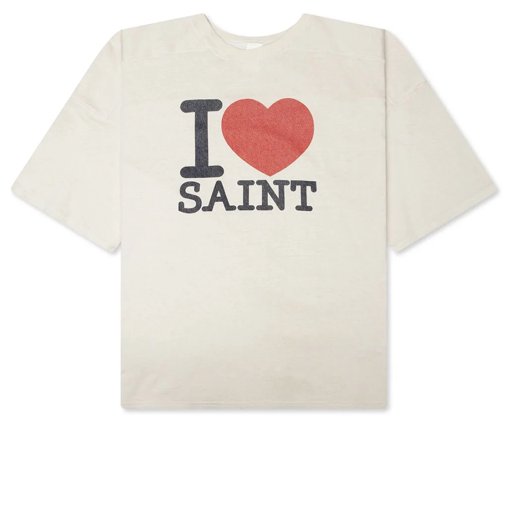 FOOTBALL S/S T-SHIRT - WHITE - 1