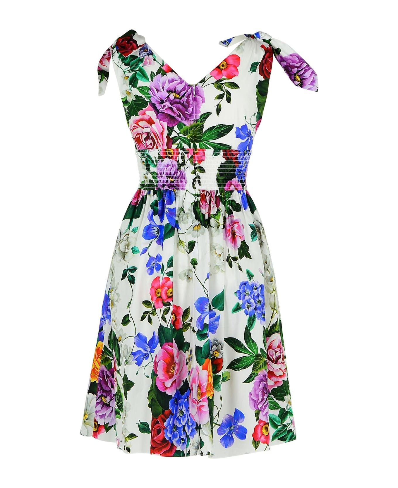 Multicolor Cotton Dress - 3