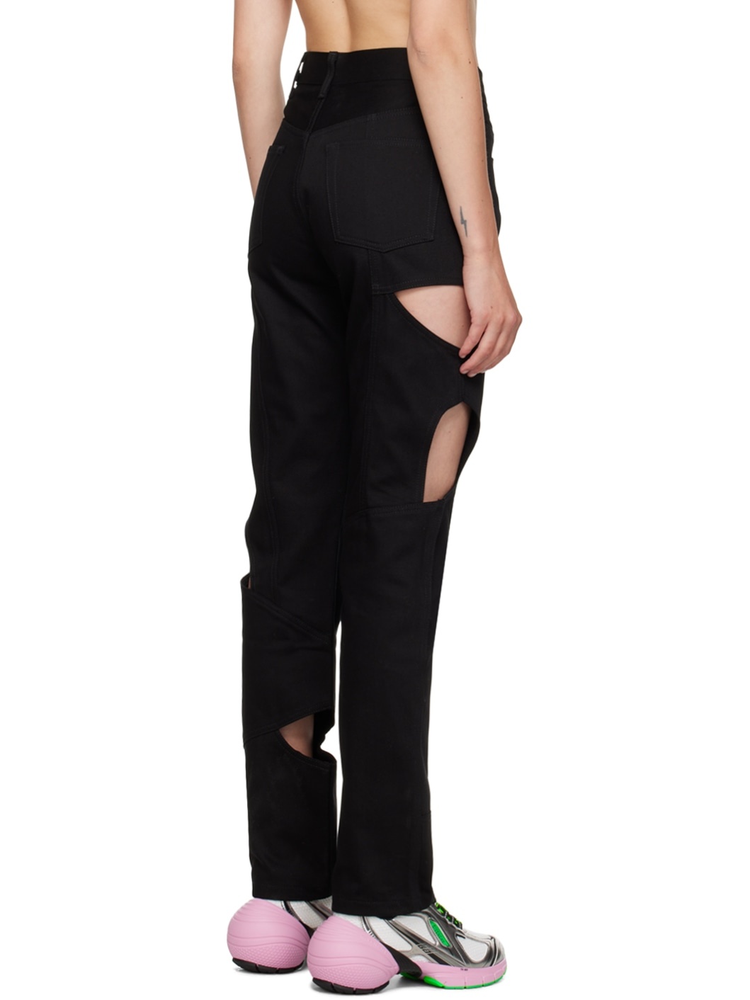 Black Eutrophic Jeans - 3