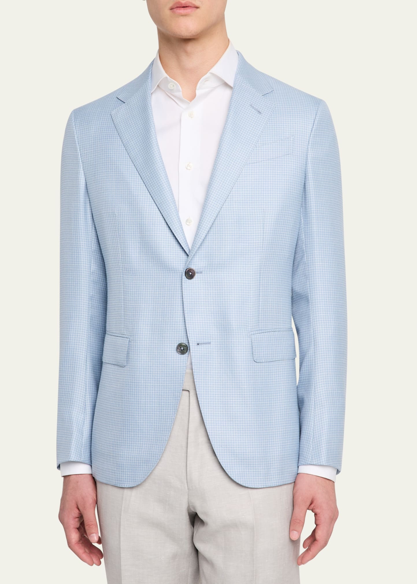 Men's Houndstooth Sport Coat - 4
