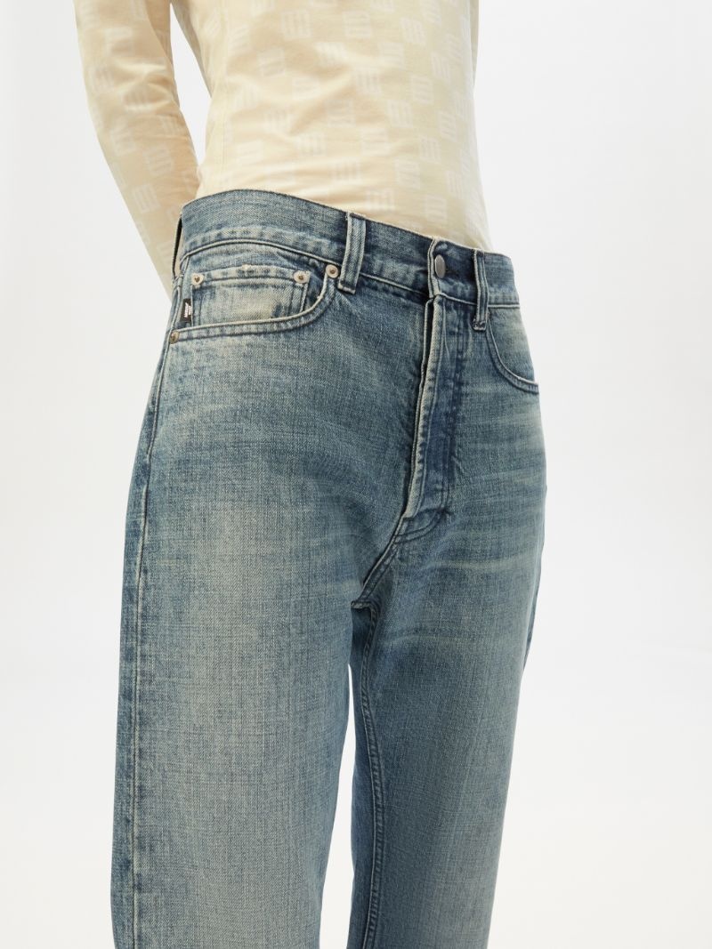 WKSP LADIES RELAX FIT DENIM PANTS - 6