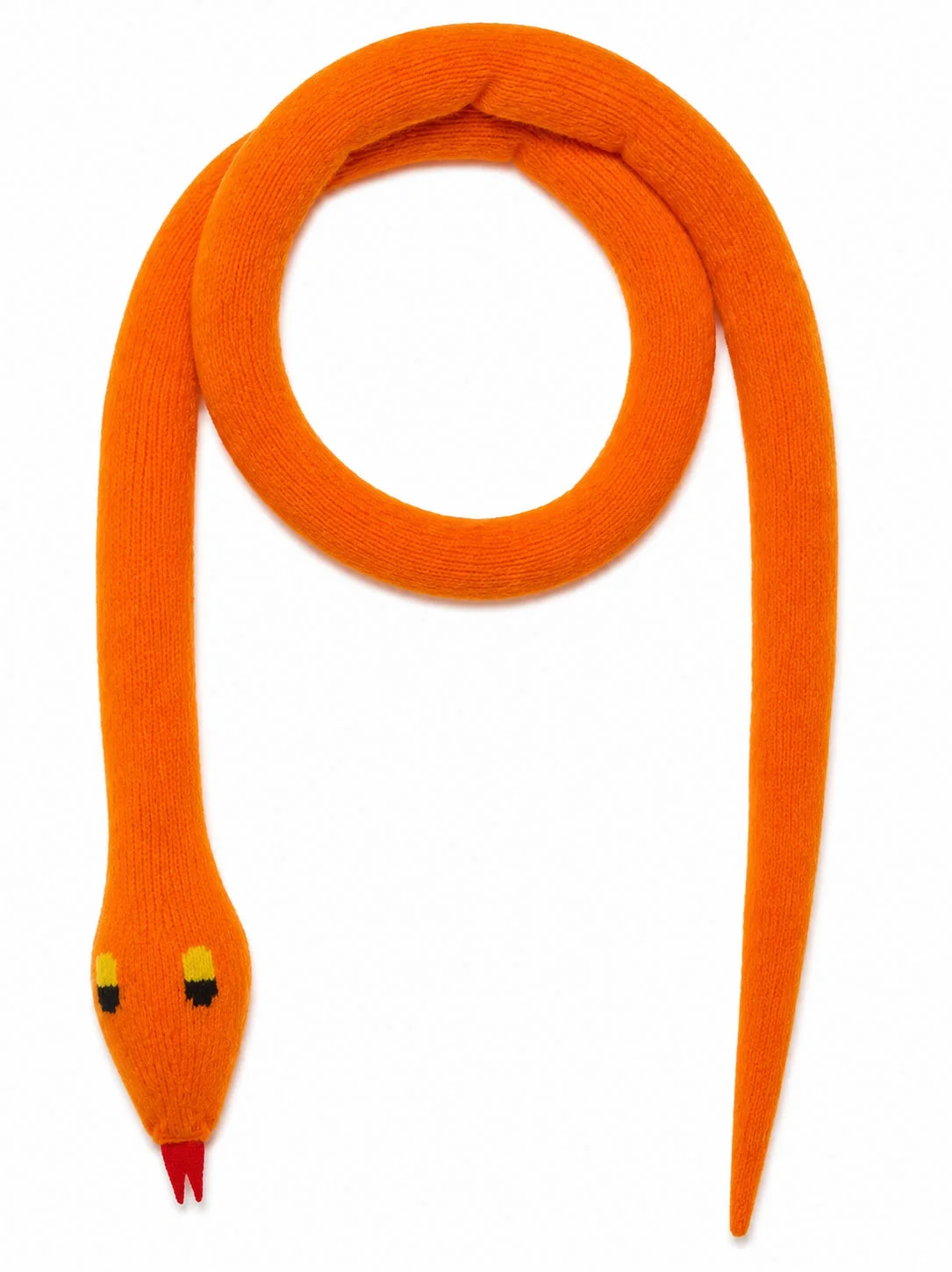 SNAKE SCARF - ORANGE - 1