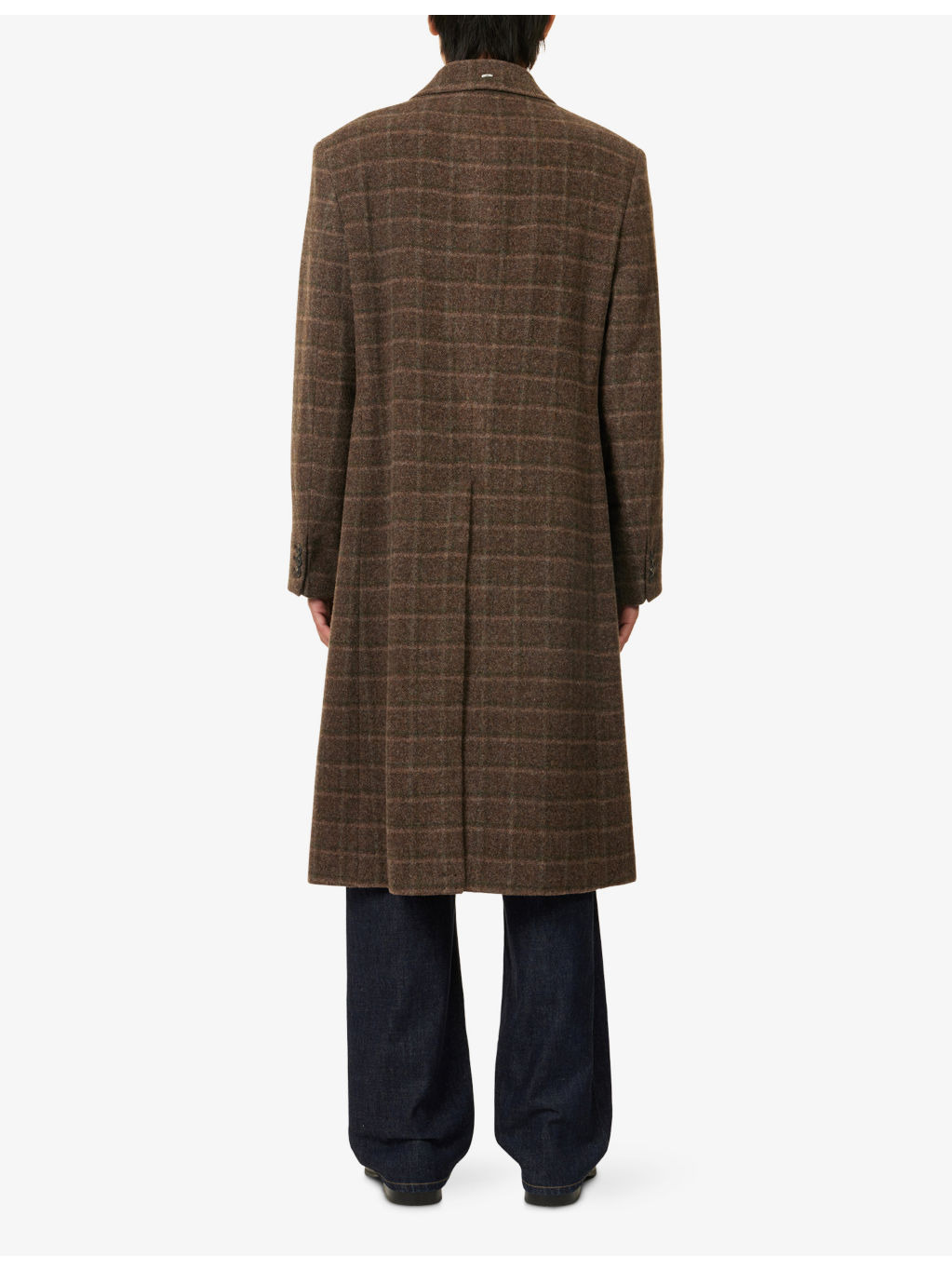 Whale Double-Breasted Wool Coat - 4
