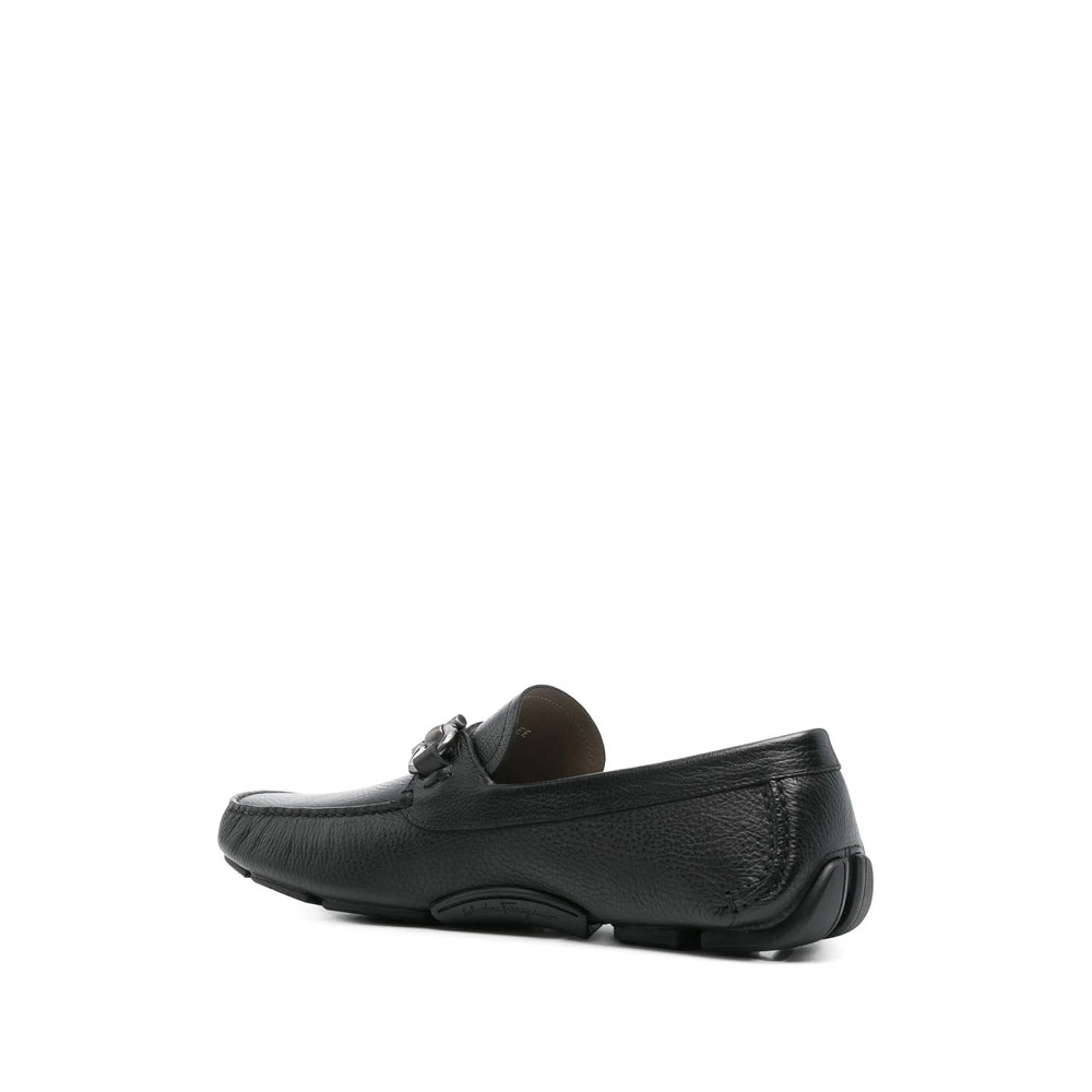 Ferragamo Black Loafers Men - 3
