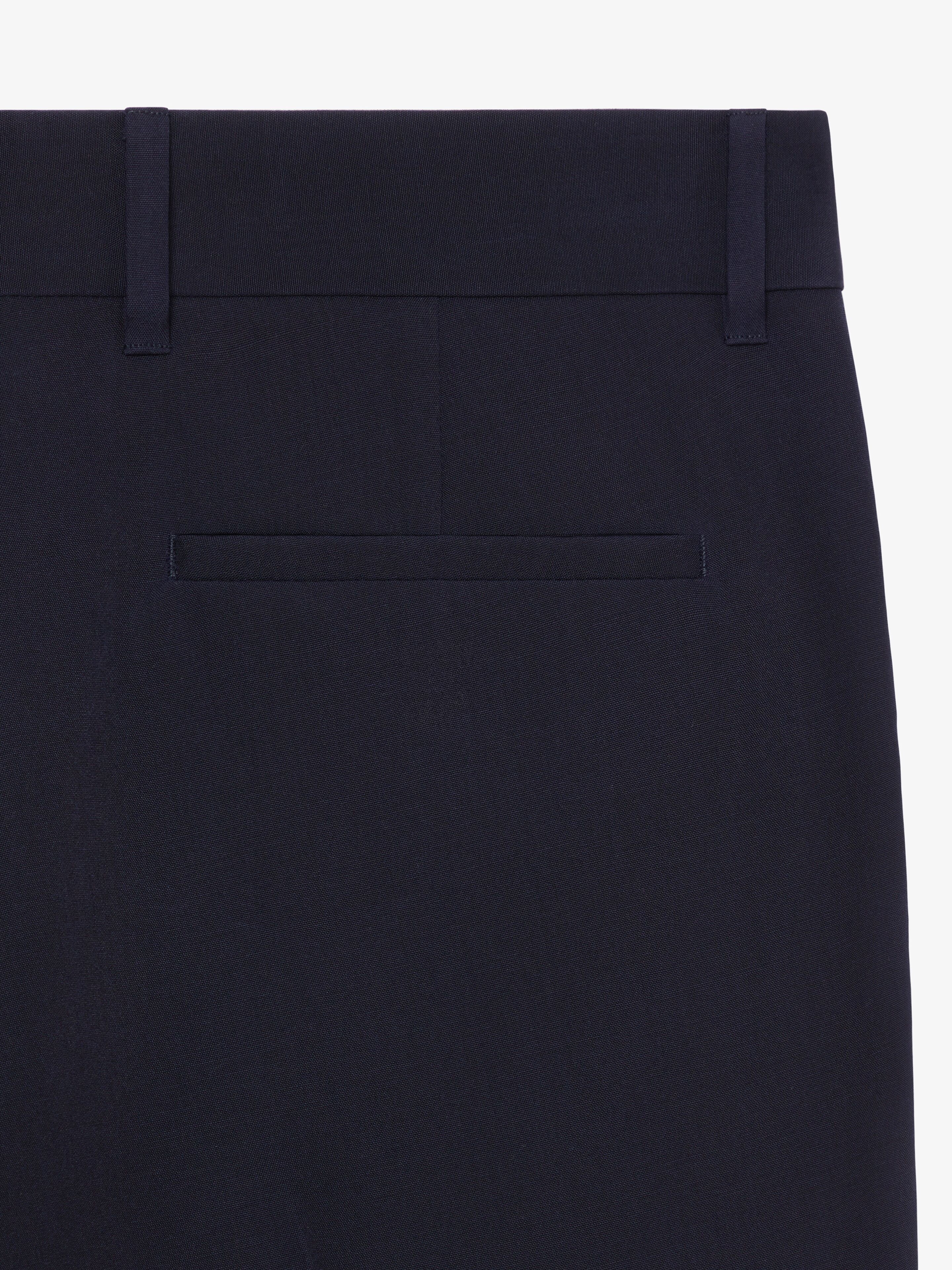 SLIM FIT PANTS IN WOOL - 5