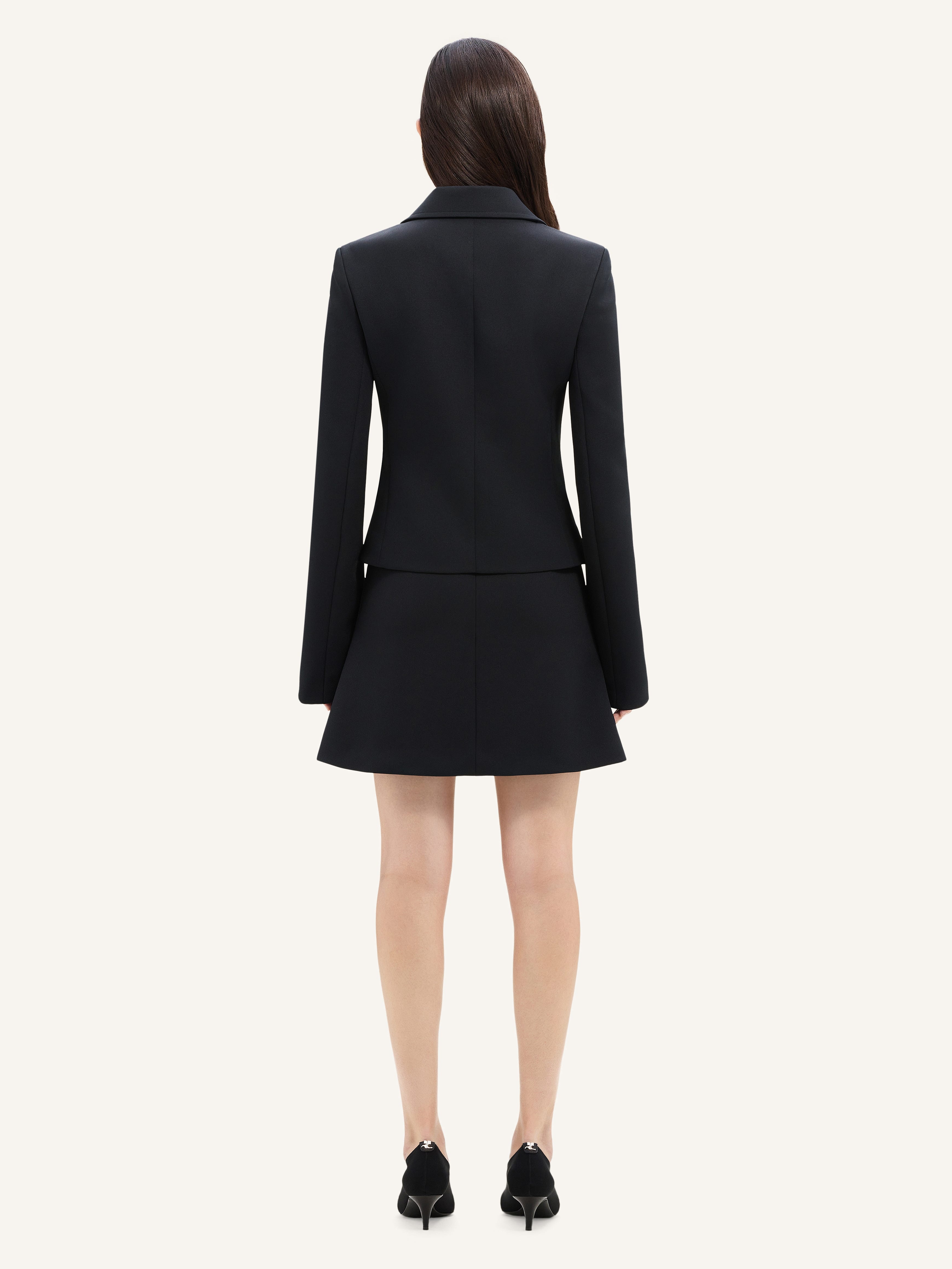 ZIPPED TWILL JACKET - 4