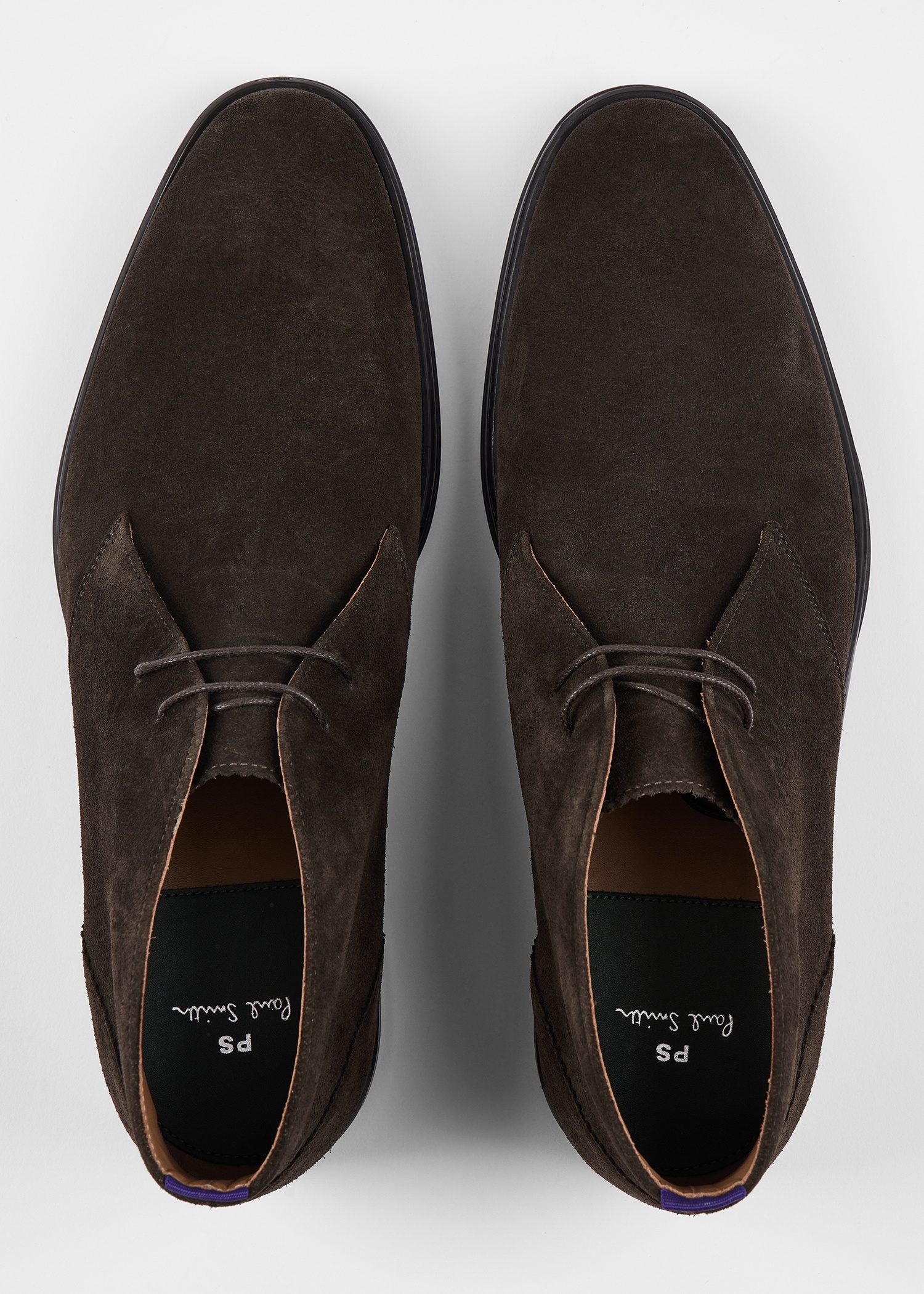 Dark Brown Suede 'Wilbur' Boots - 6