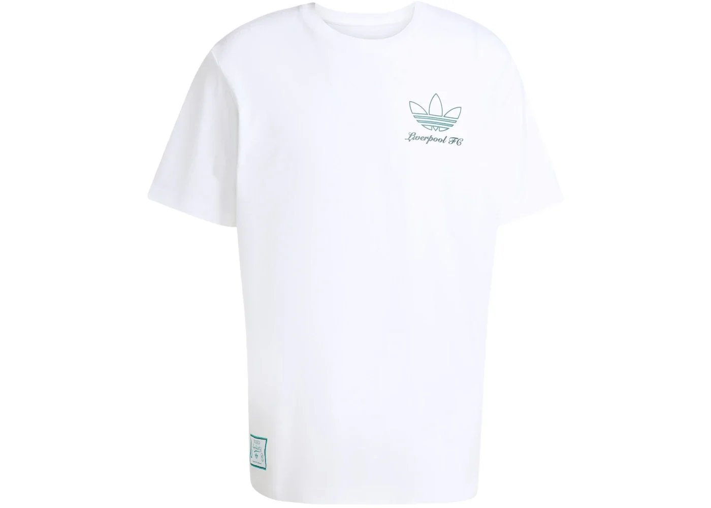 adidas Liverpool FC Terrace Icons Graphic T-Shirt White - 1