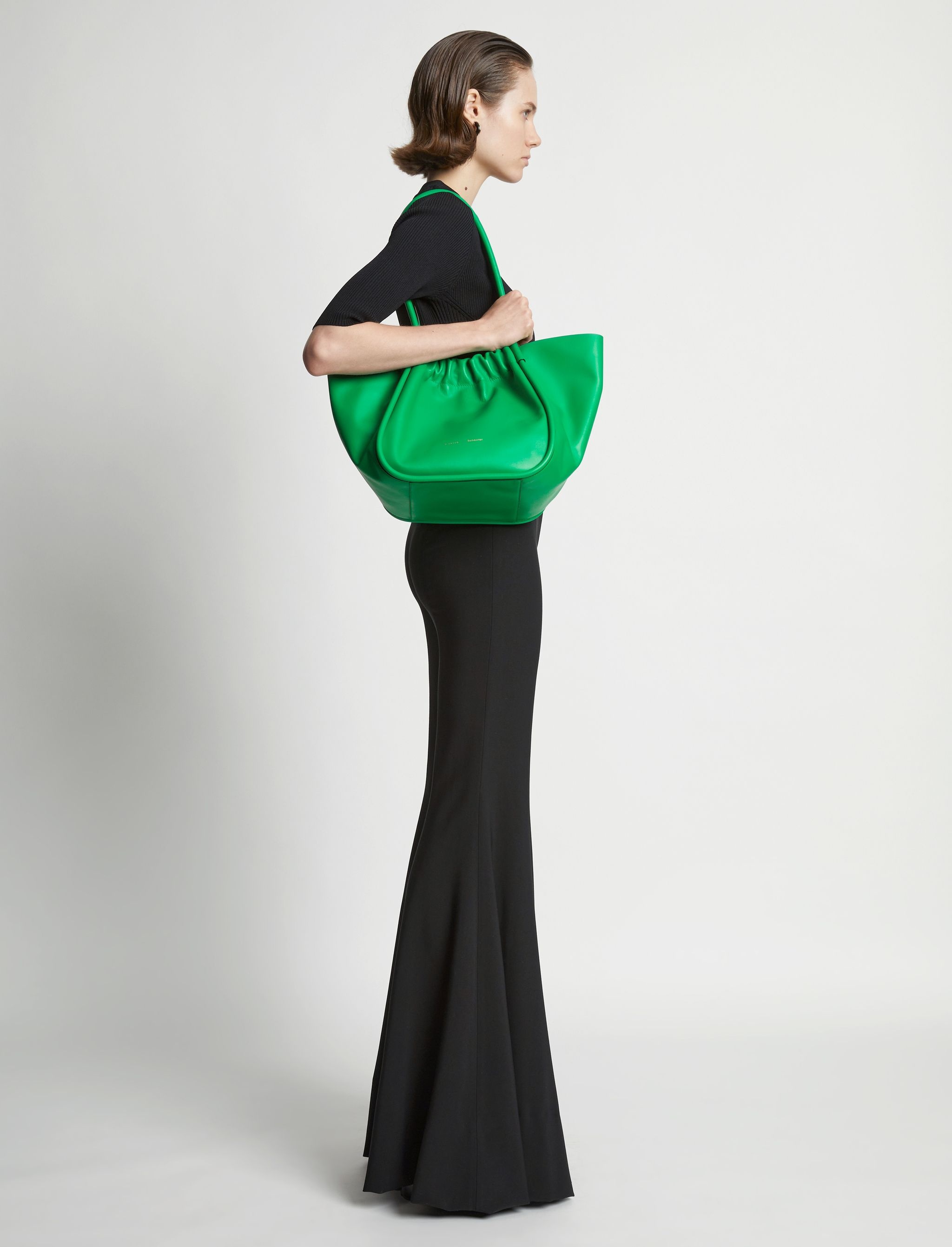 Large Ruched Tote - 6