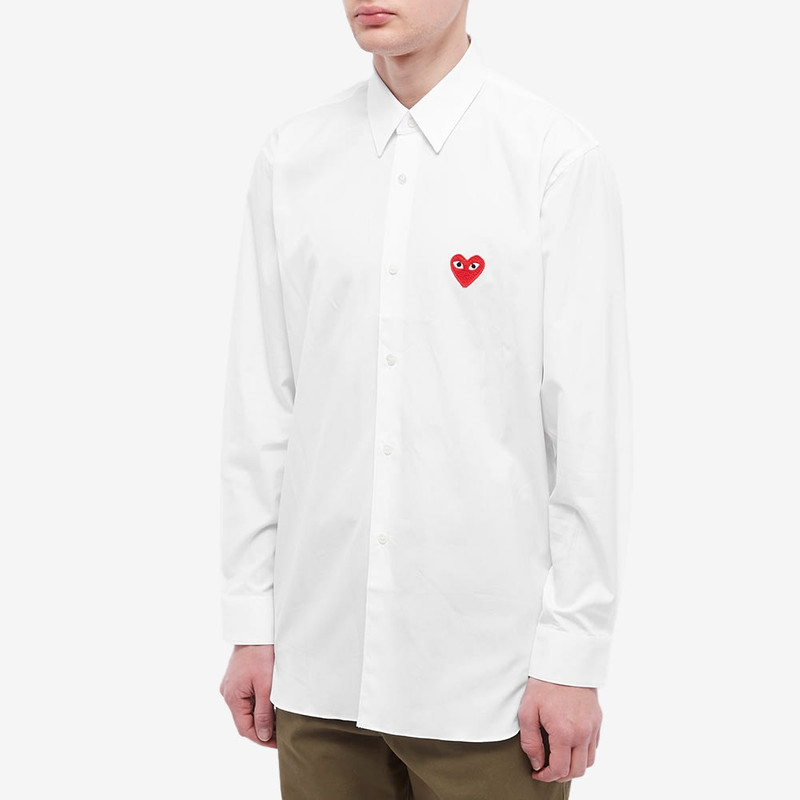 Comme des Garçons PLAY Comme des Garçons Play Red Heart Basic Shirt outlook