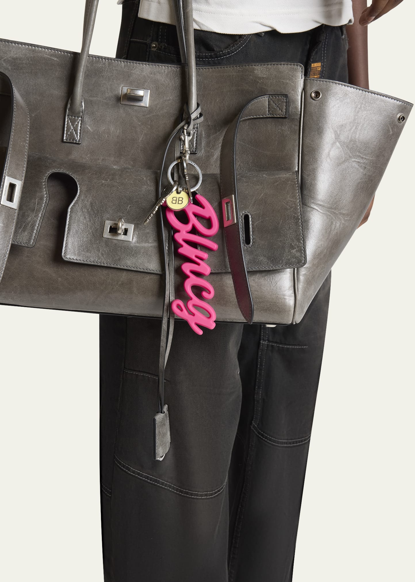 Logo Charm Keyring - 2
