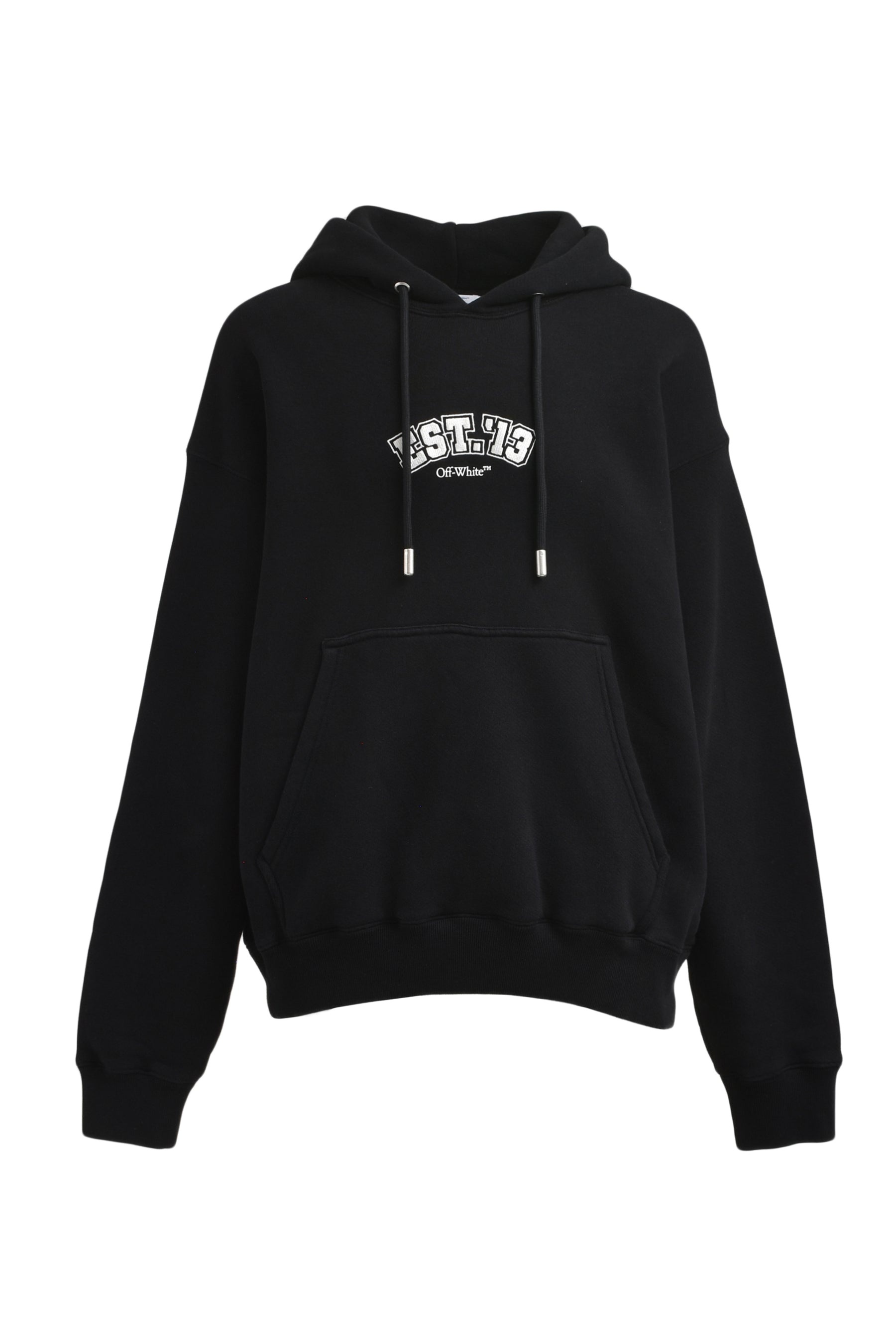 LOGIC_SKATE HOODIE / BLK WHT - 1