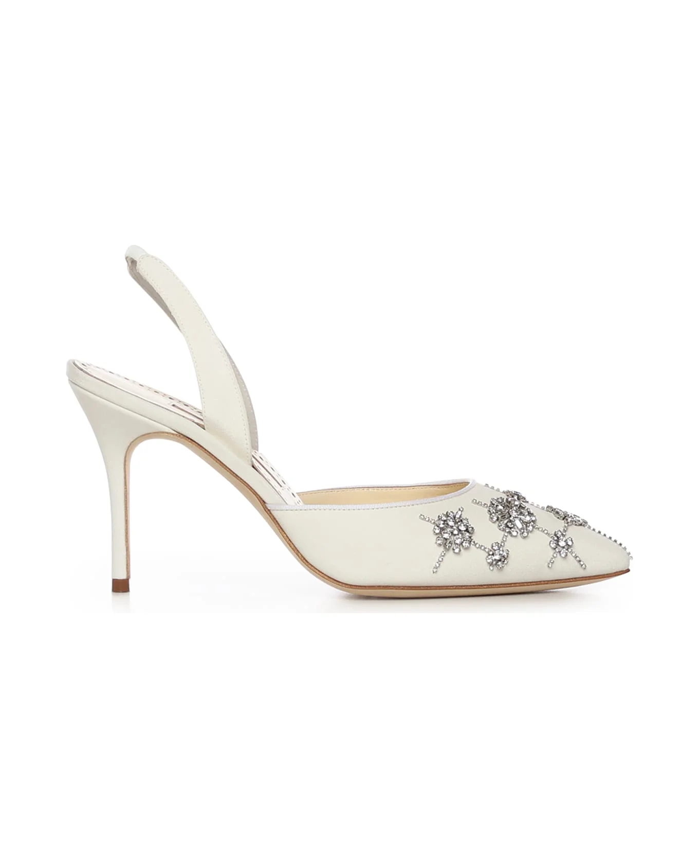 Ralyne Crepe De Chine Pumps - 1