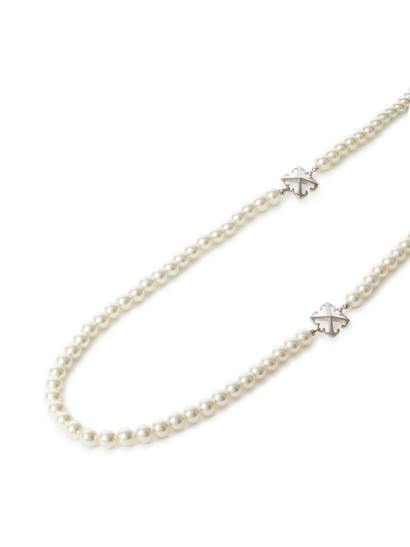 Necklace W/ Pearls And Arrows 1