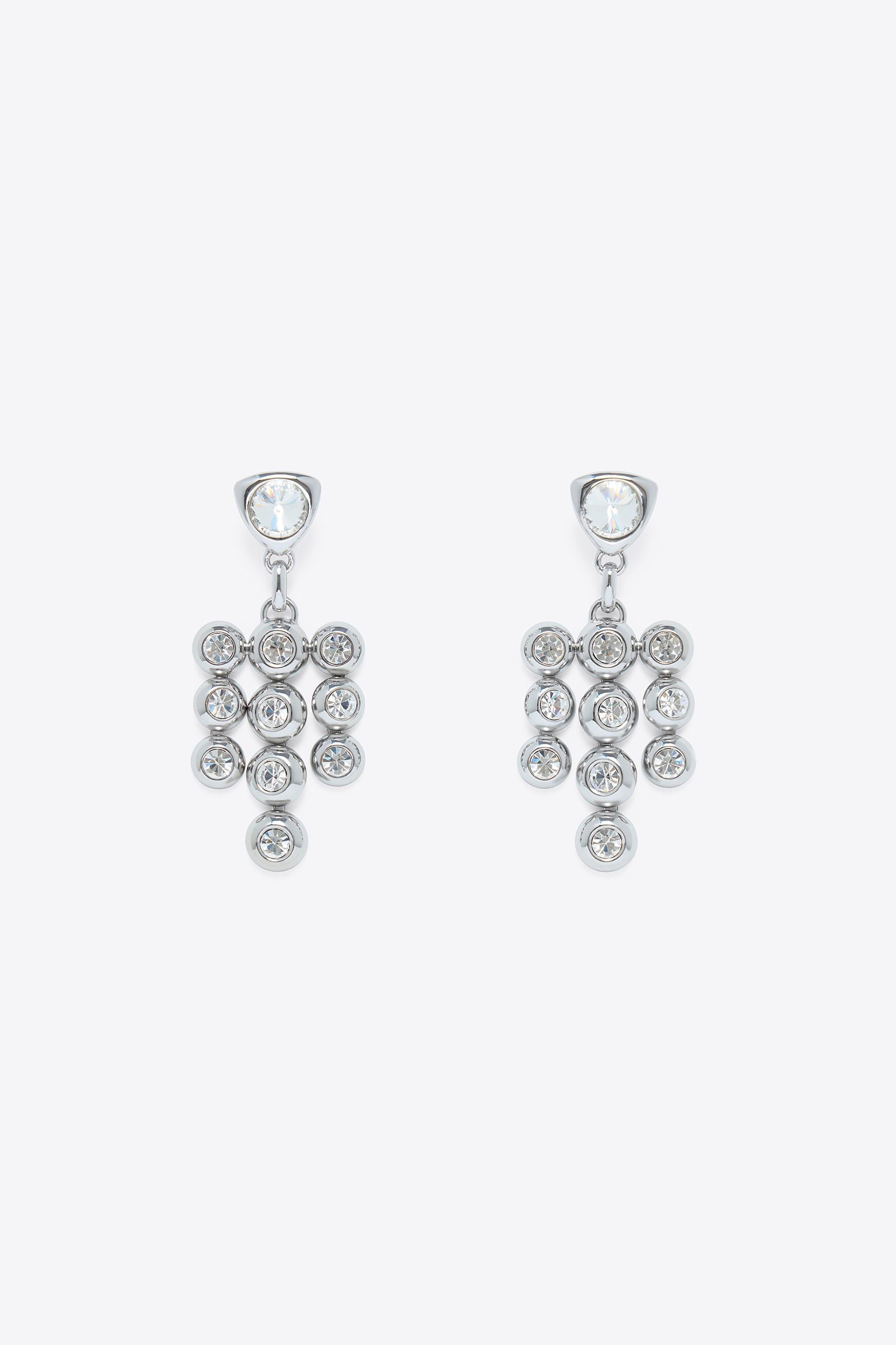 CRYSTAL CHANDELIER EARRINGS - 1
