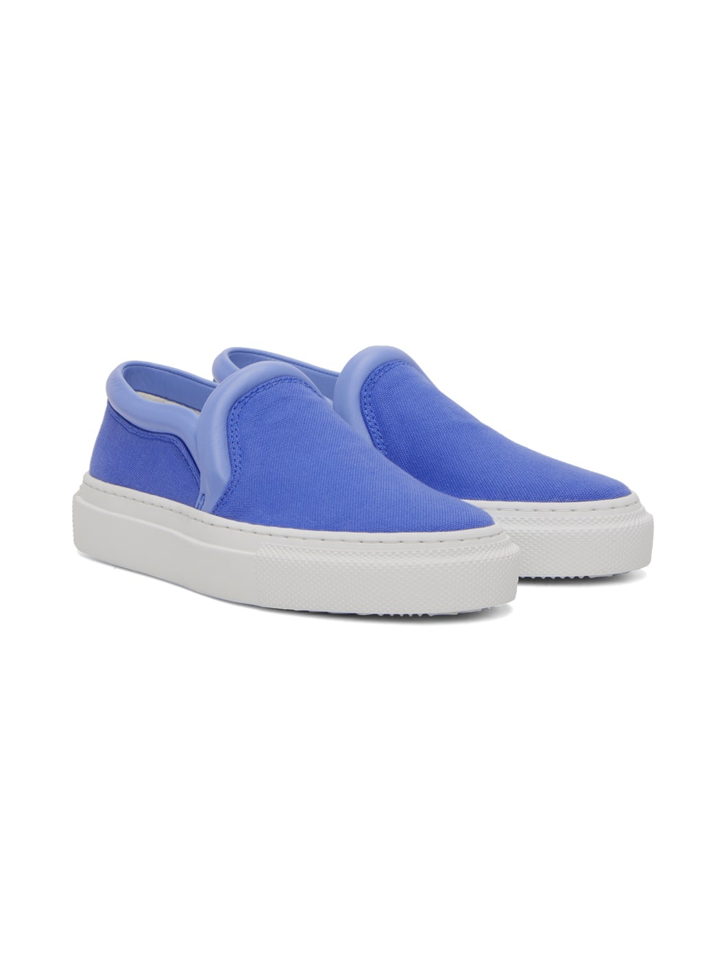 Blue Bumper-Tube Slip-On Sneakers - 4