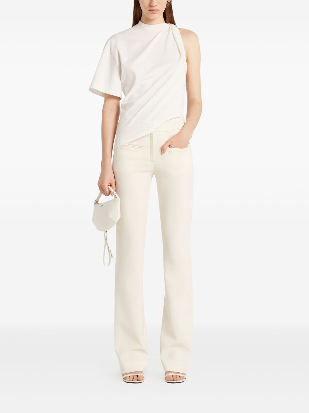 asymmetrical one-shoulder t-shirt - 5