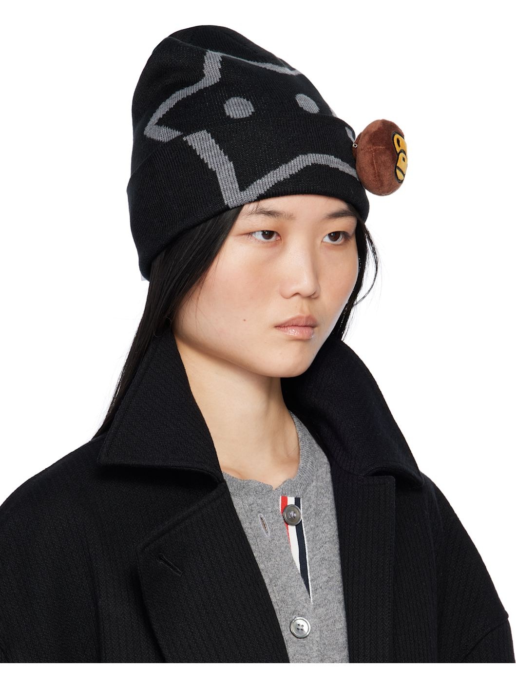 Black Baby Milo Beanie - 2