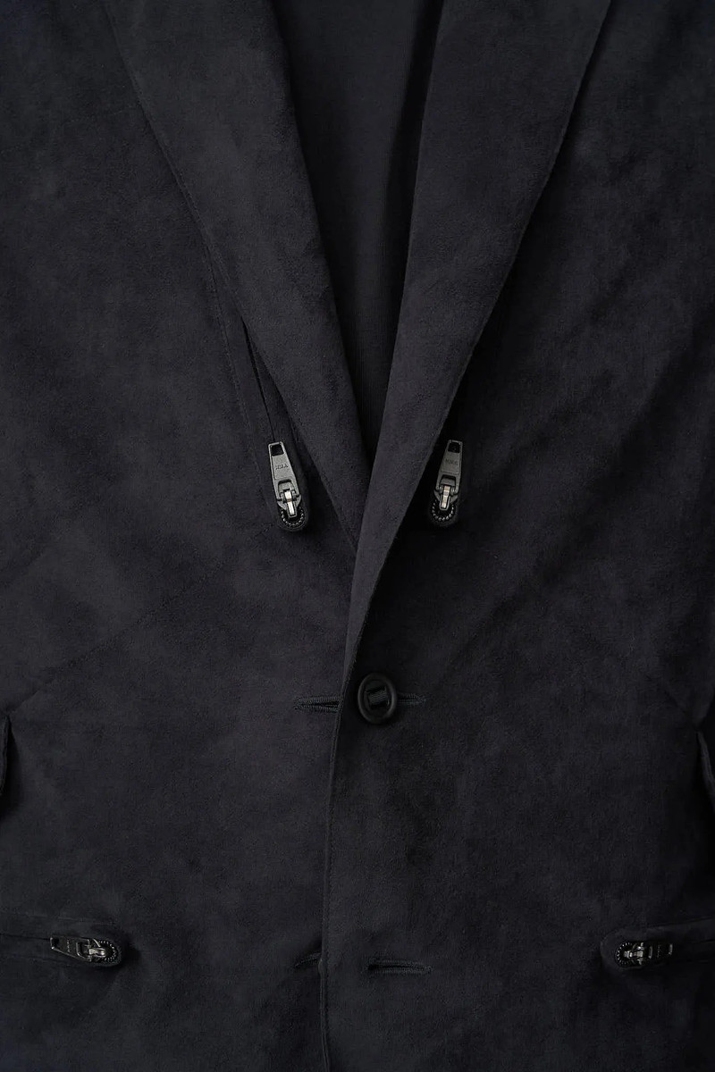 J130-TO Scrim Laced Ultra-Microfiber Blazer 22