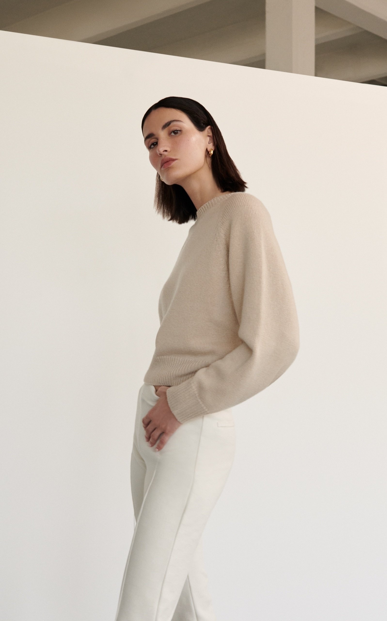 パンツ SPORTMAX ASIAGO - Cotton mini flare trousers HIGH SPORT Kick cropped stretch-cotton flared pants | REVERSIBLE