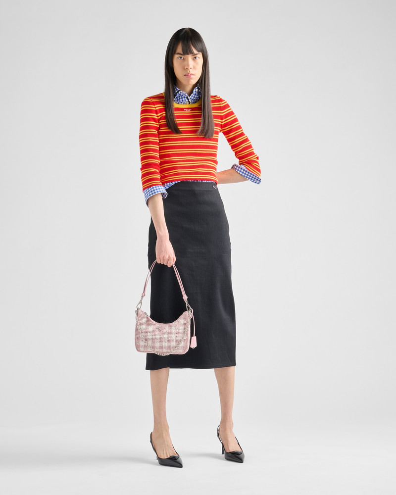 Prada Prada Re-edition crochet mini-bag outlook