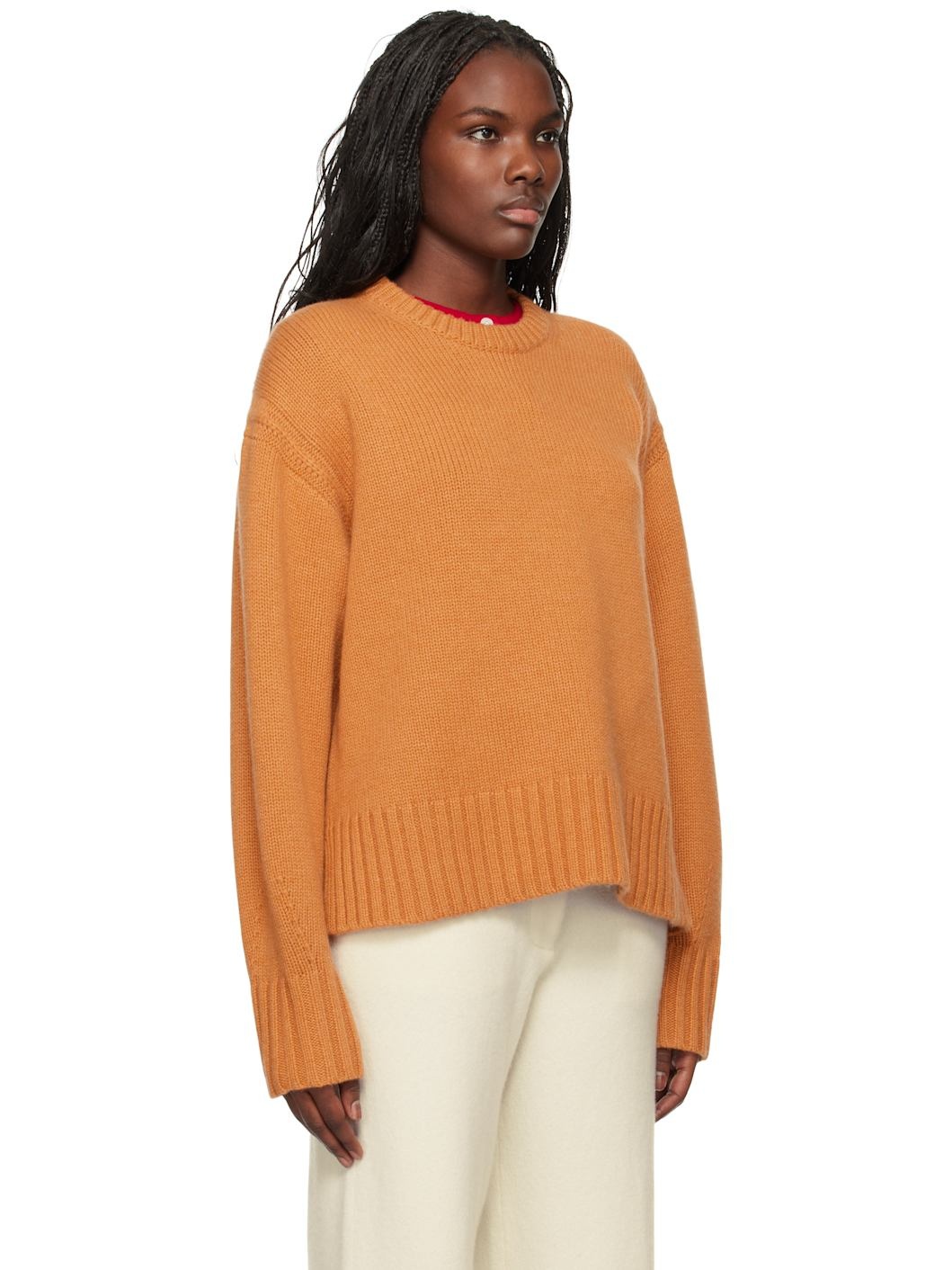 Yellow Cozy Crew Sweater - 2