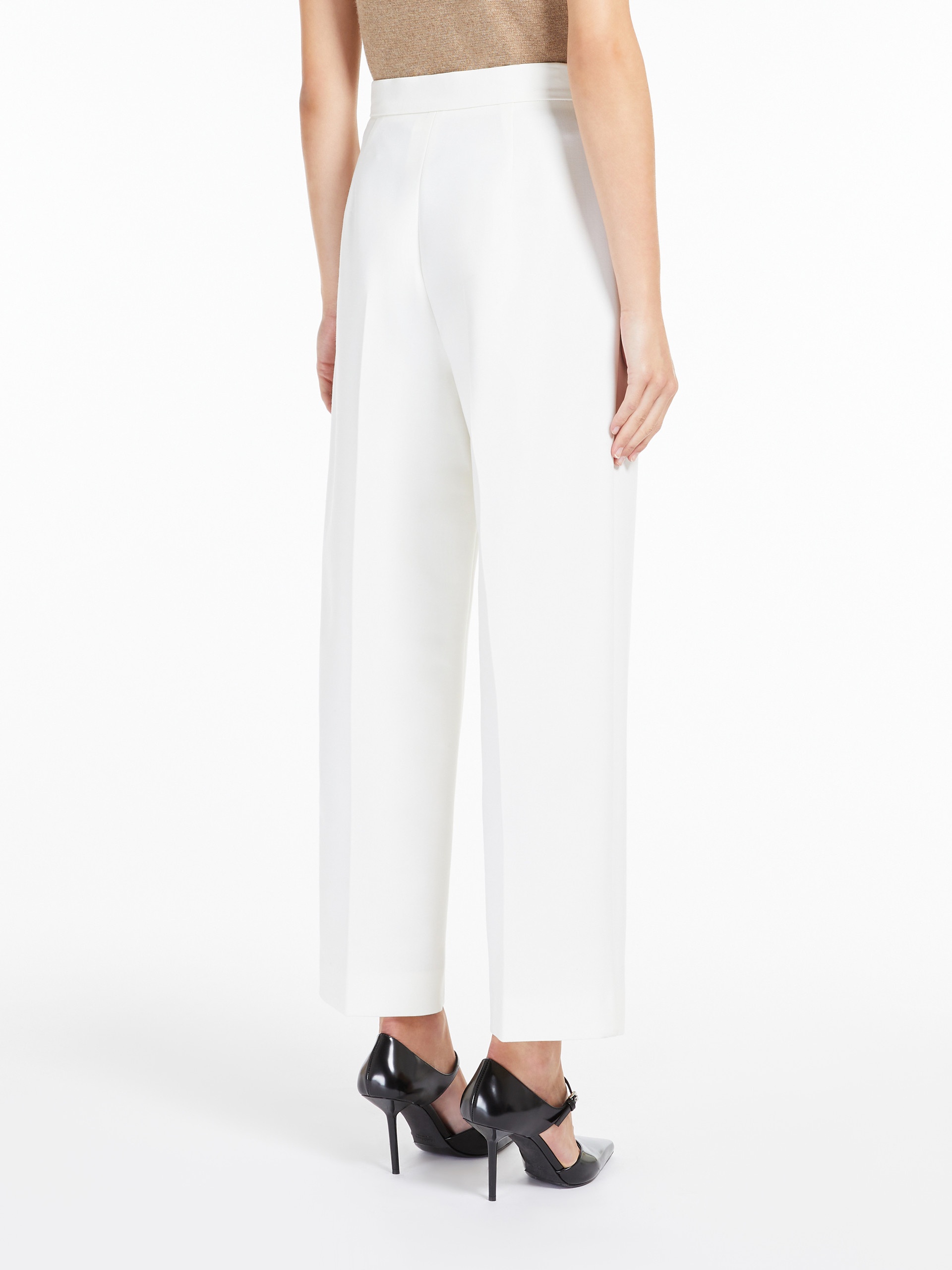 VERBANO Slim-fit, stretch-wool trousers - 4