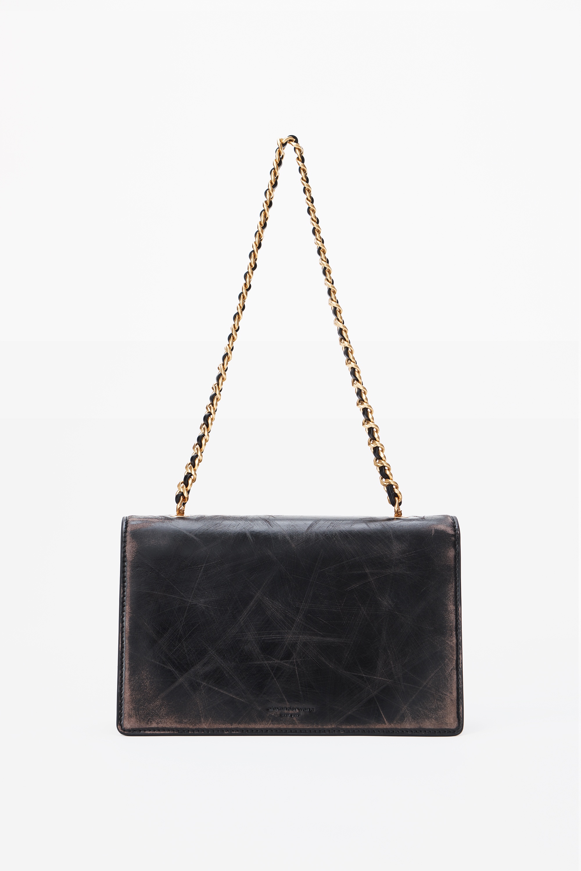 W LEGACY SMALL BAG IN DISTRESSED LEATHER - 6