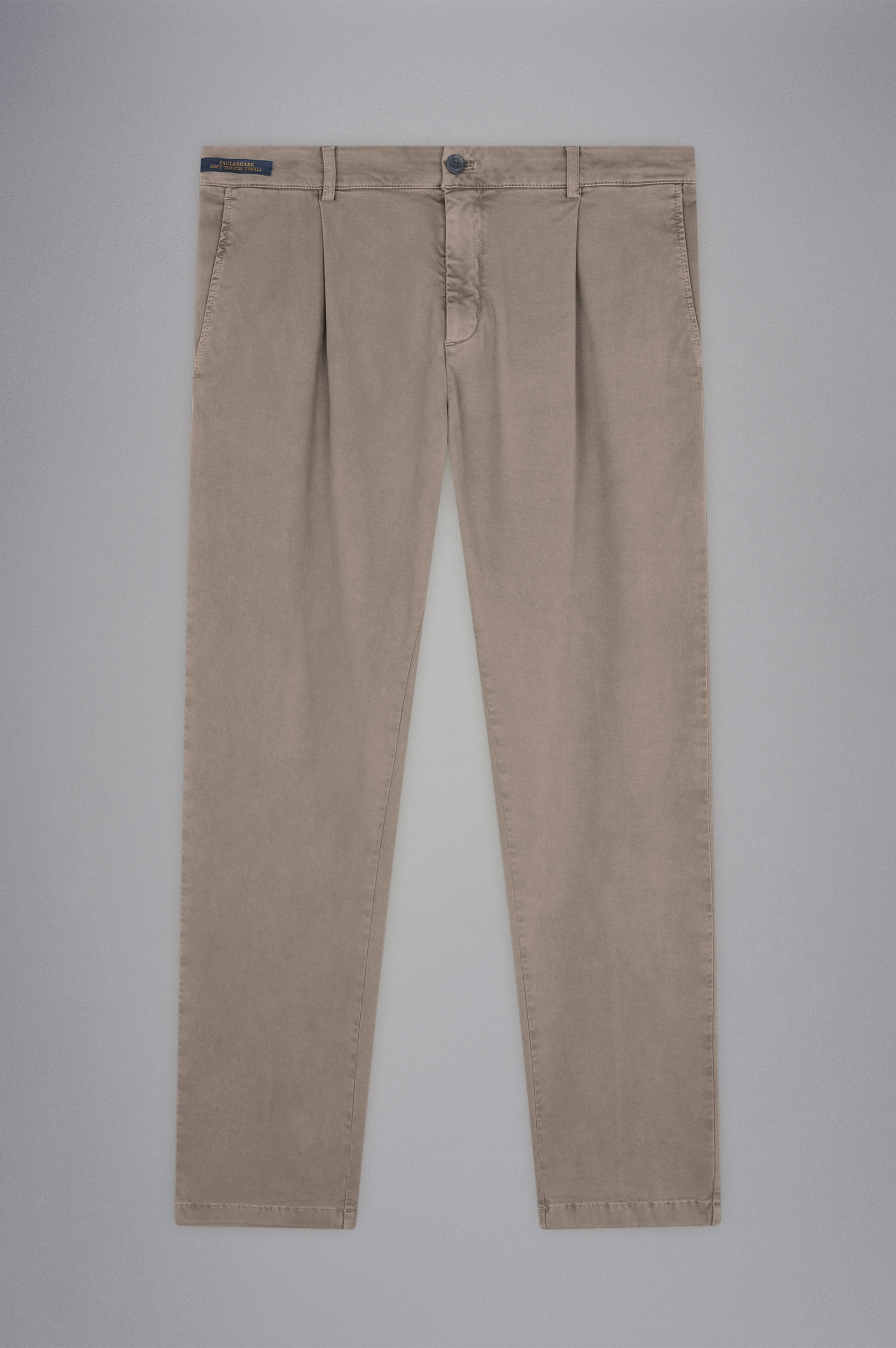 SOFT TOUCH TWILL DRAWSTRING TROUSERS - 1