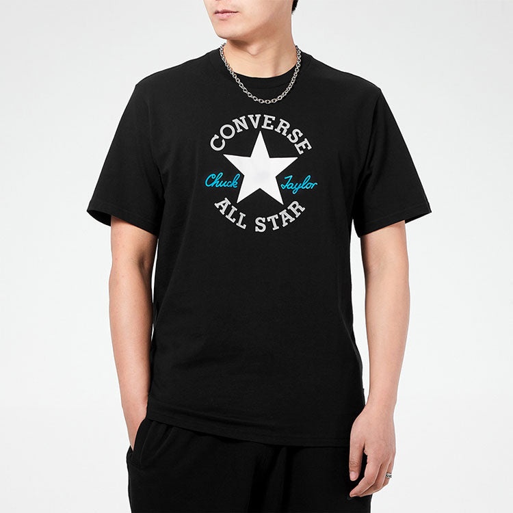Men's Converse Printing Short Sleeve Black 10020526-A01 - 3