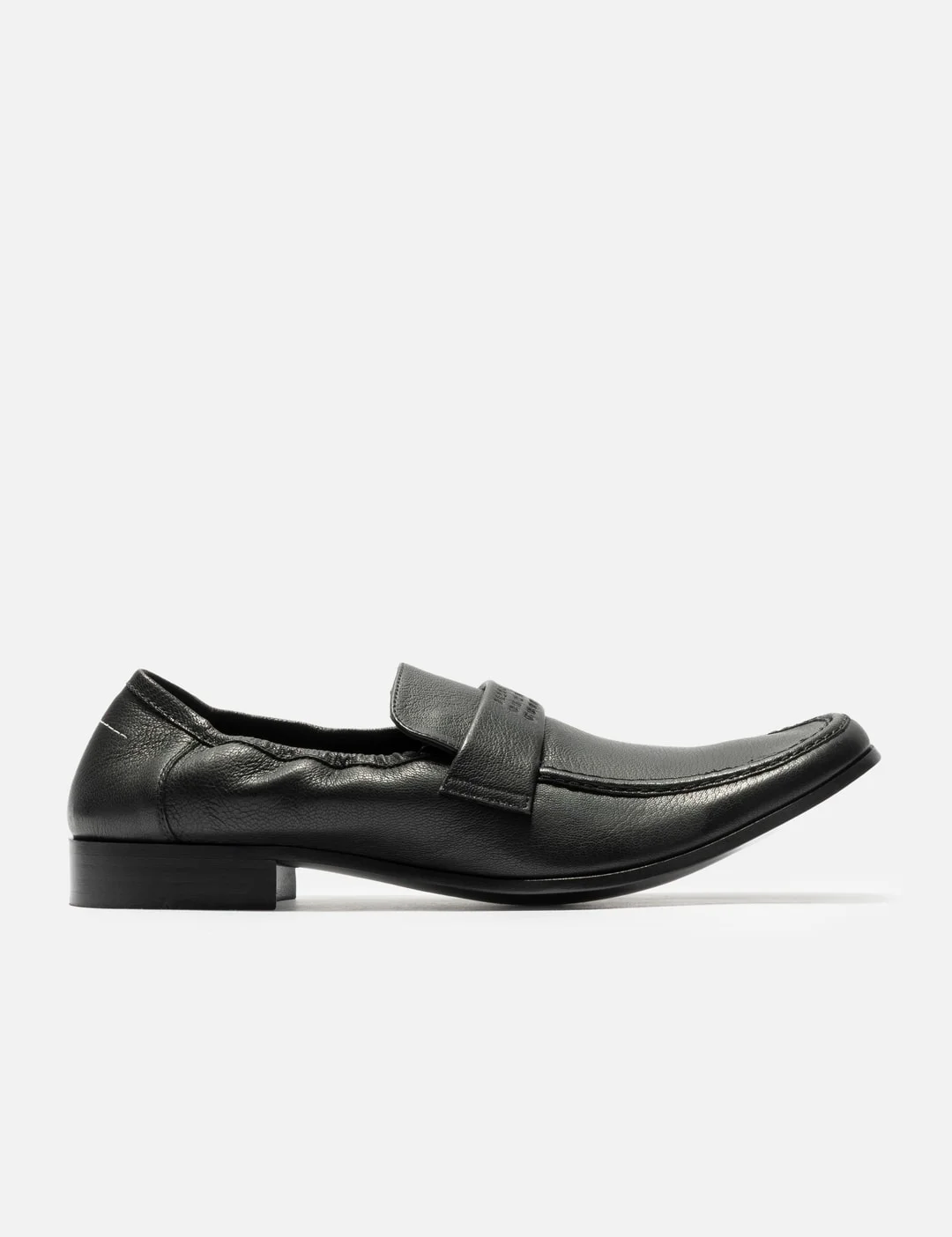 LEATHER SWING TOE LOAFERS - 1