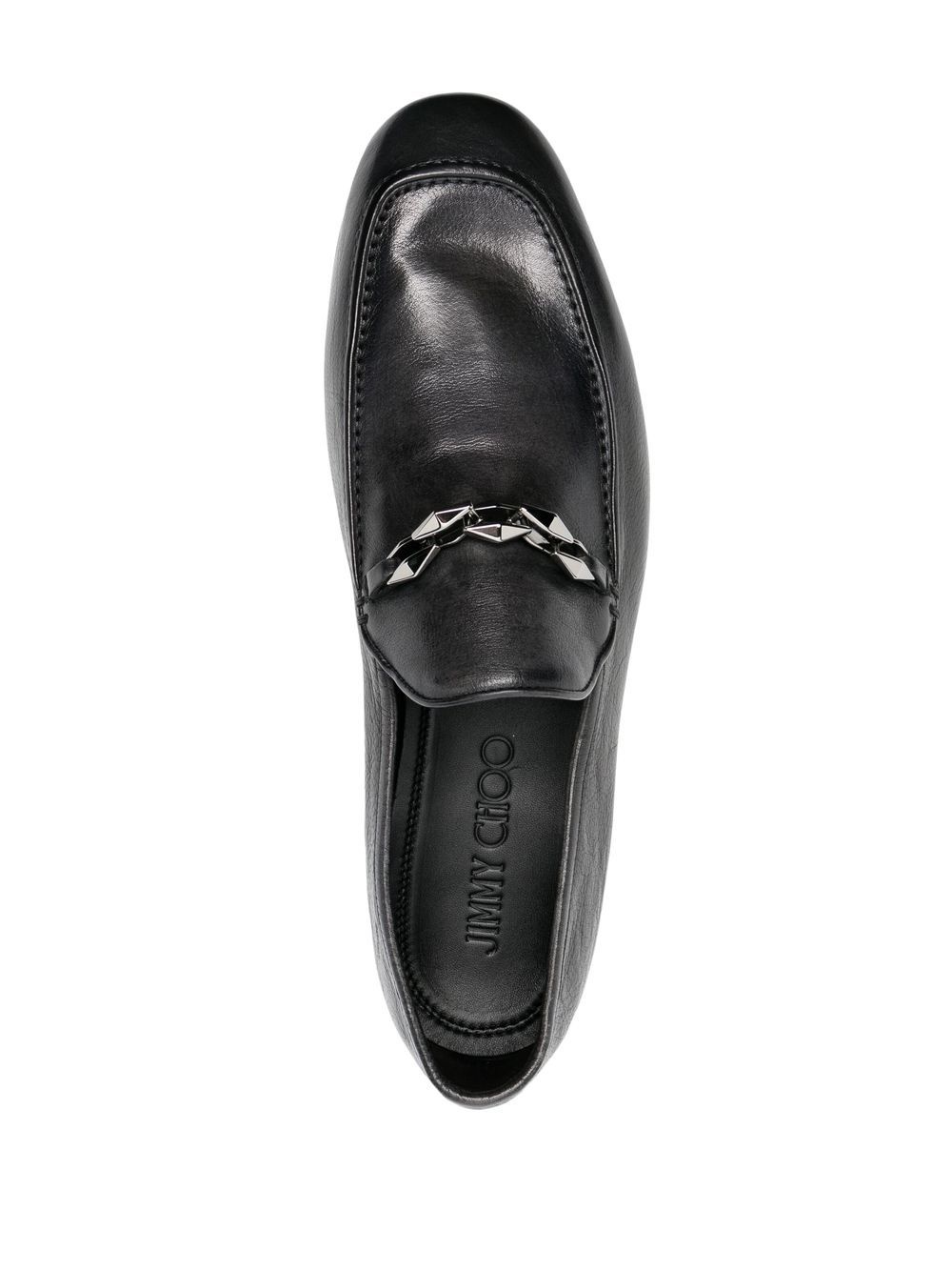 Marti Reverse leather loafers - 4