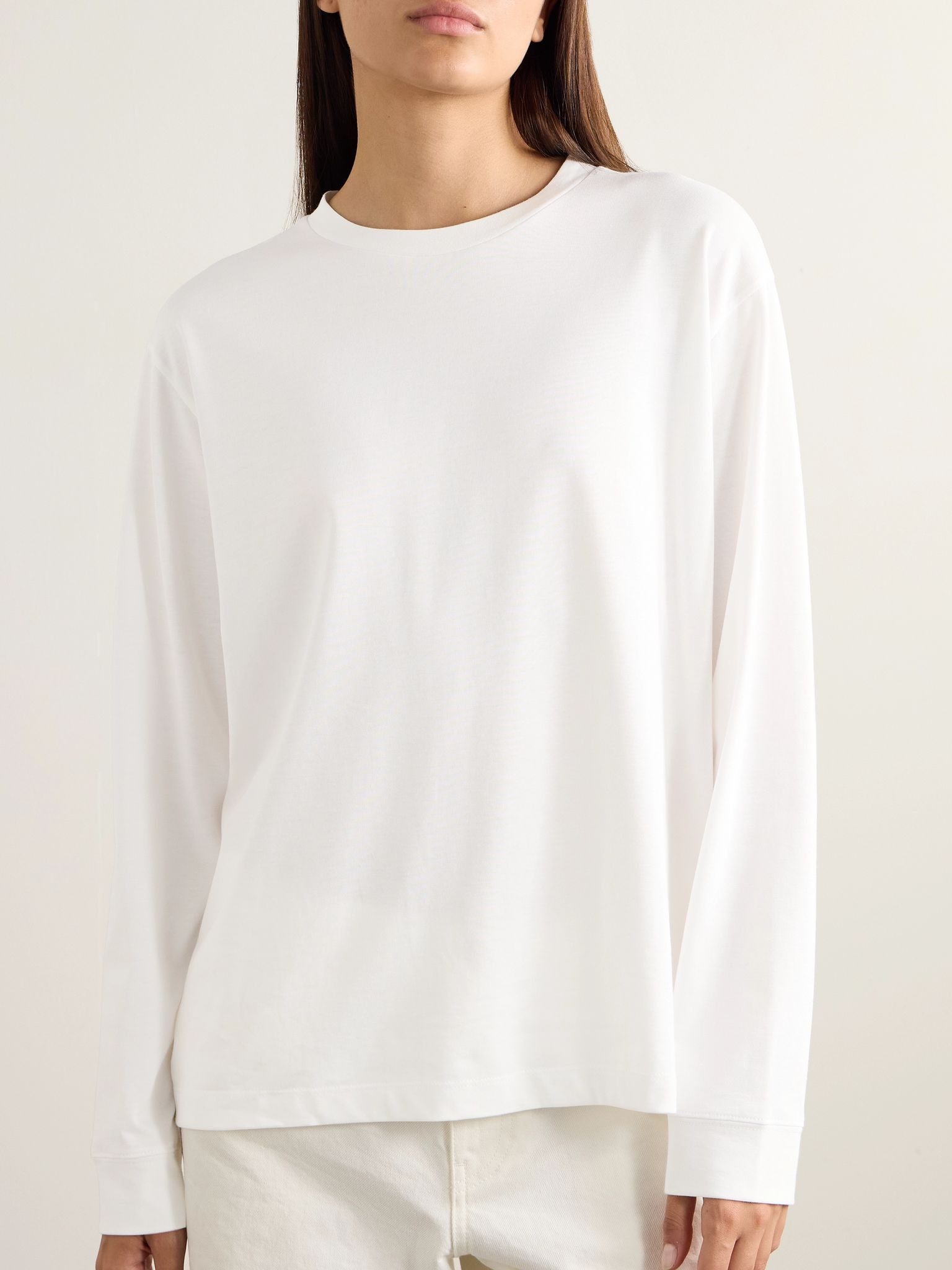 Essentials Ciles cotton-jersey T-shirt White - 3