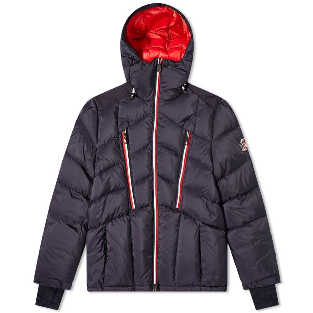 Moncler Grenoble Arnensee Tricolore Zip Down Ski Jacket - 1