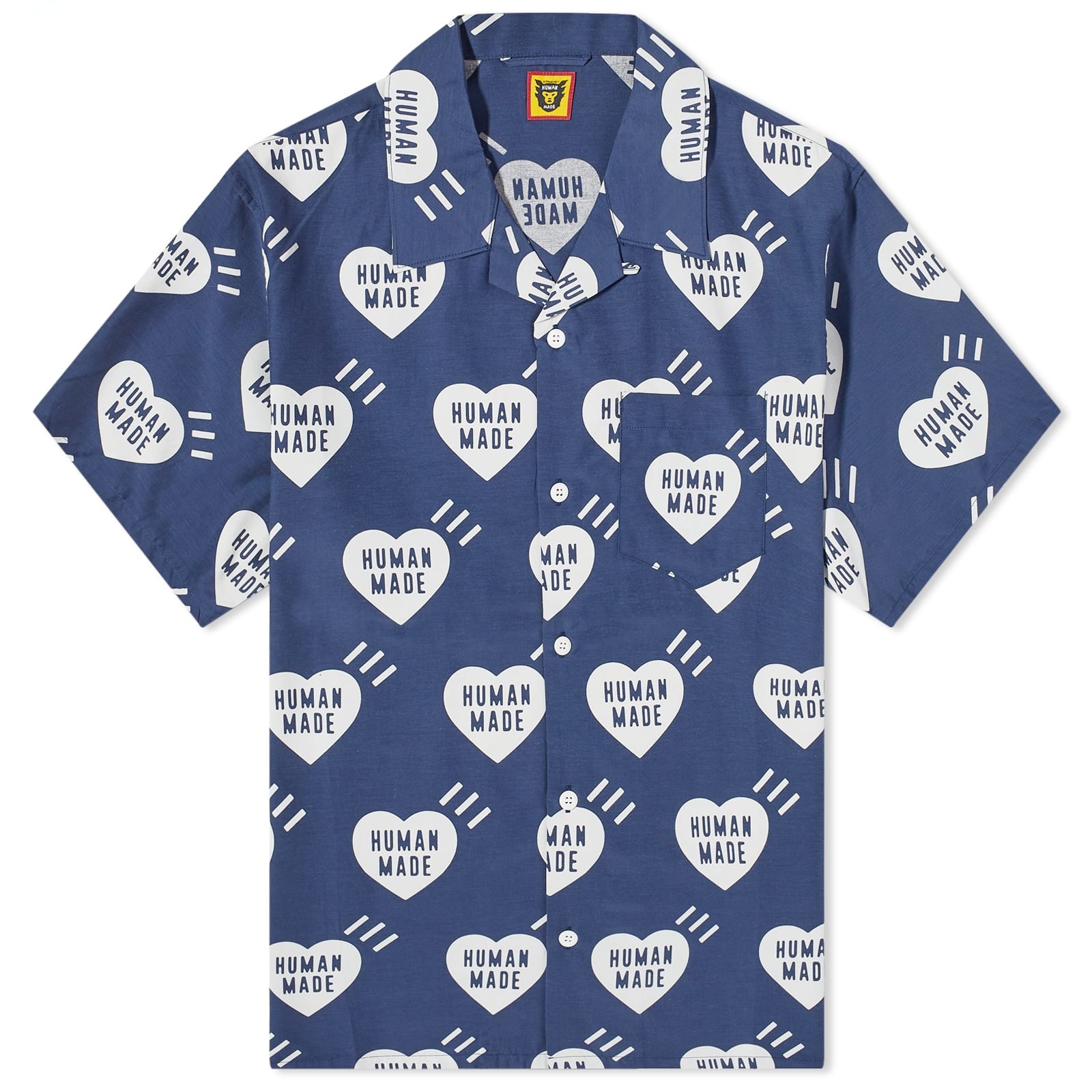 Human Made Human Made Heart Aloha Vacation Shirt | REVERSIBLE