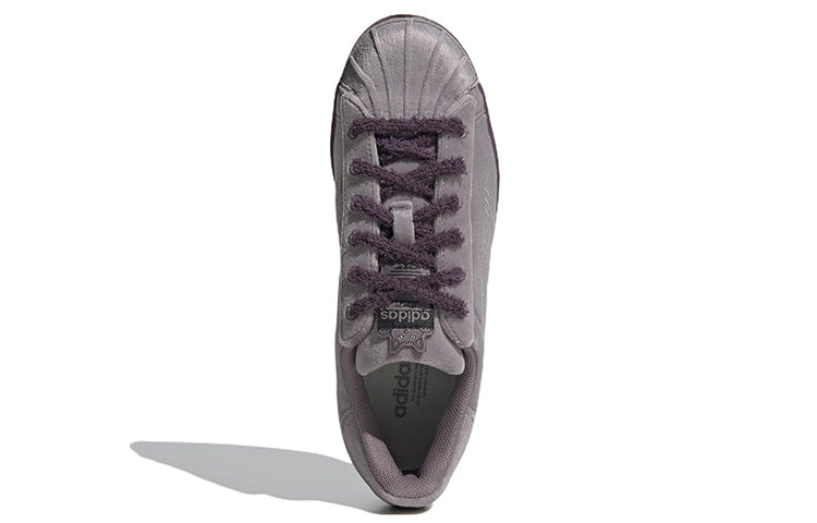 (WMNS) adidas originals Superstar 'Light Purple' HQ8422 - 5