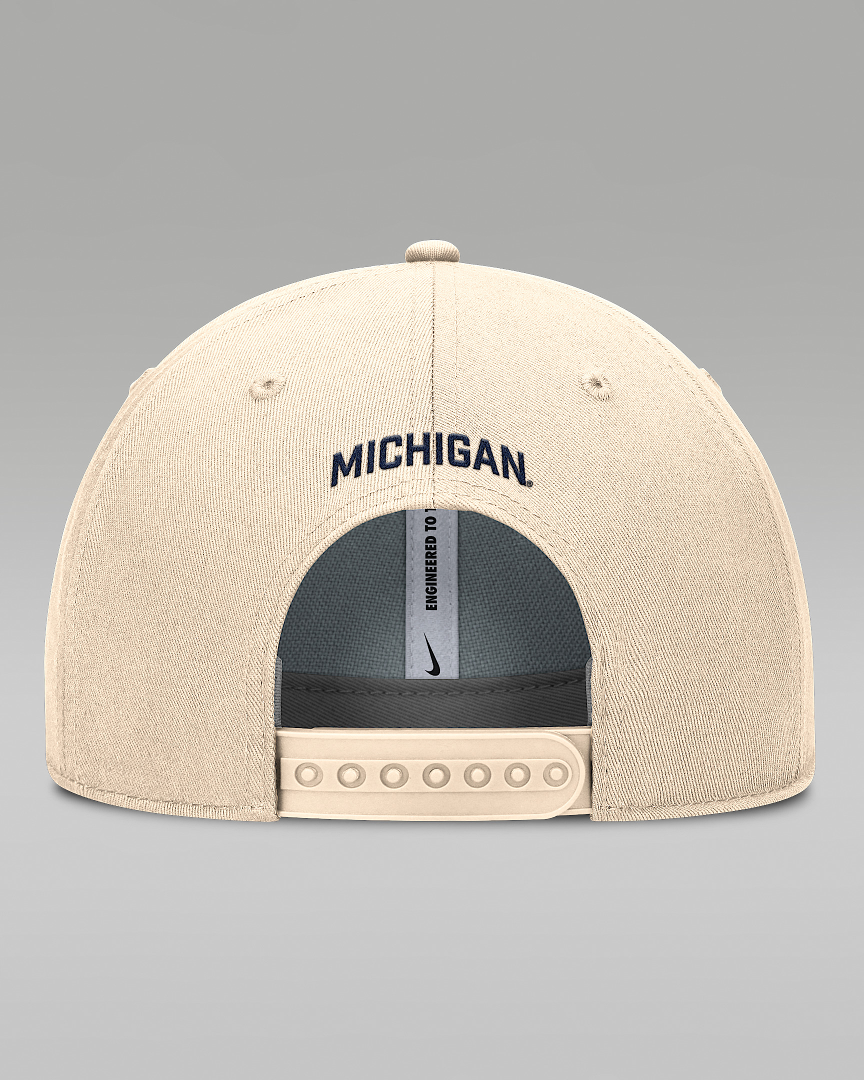 Michigan Primetime Rise Men's Jordan Brand Dri-FIT College Trucker Adjustable Hat - 2