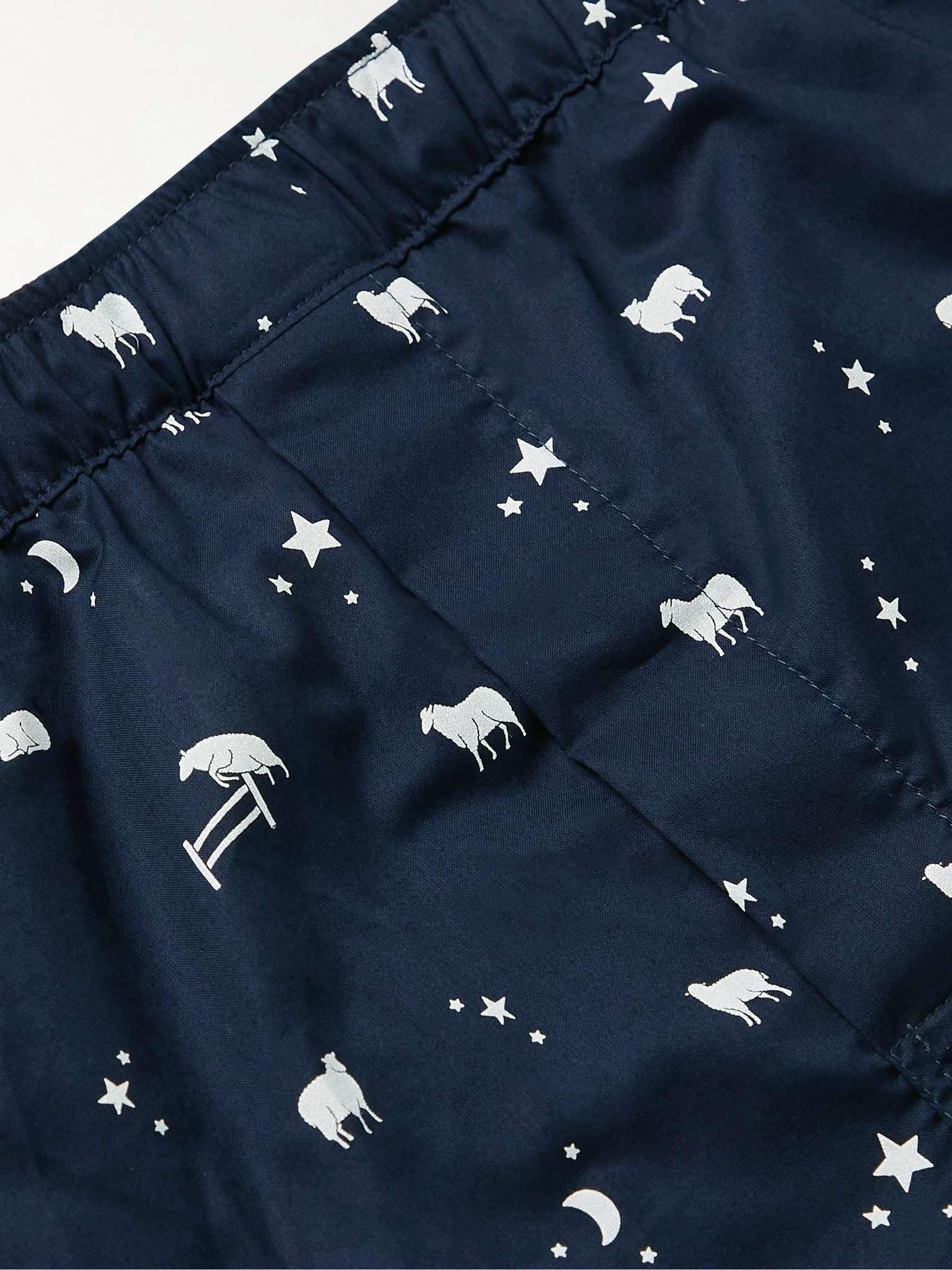 Nelson Printed Cotton Boxer Shorts - 3