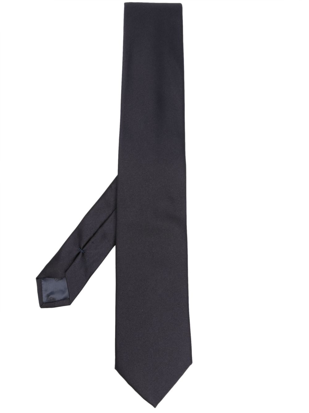 patterned-jacquard silk tie - 1