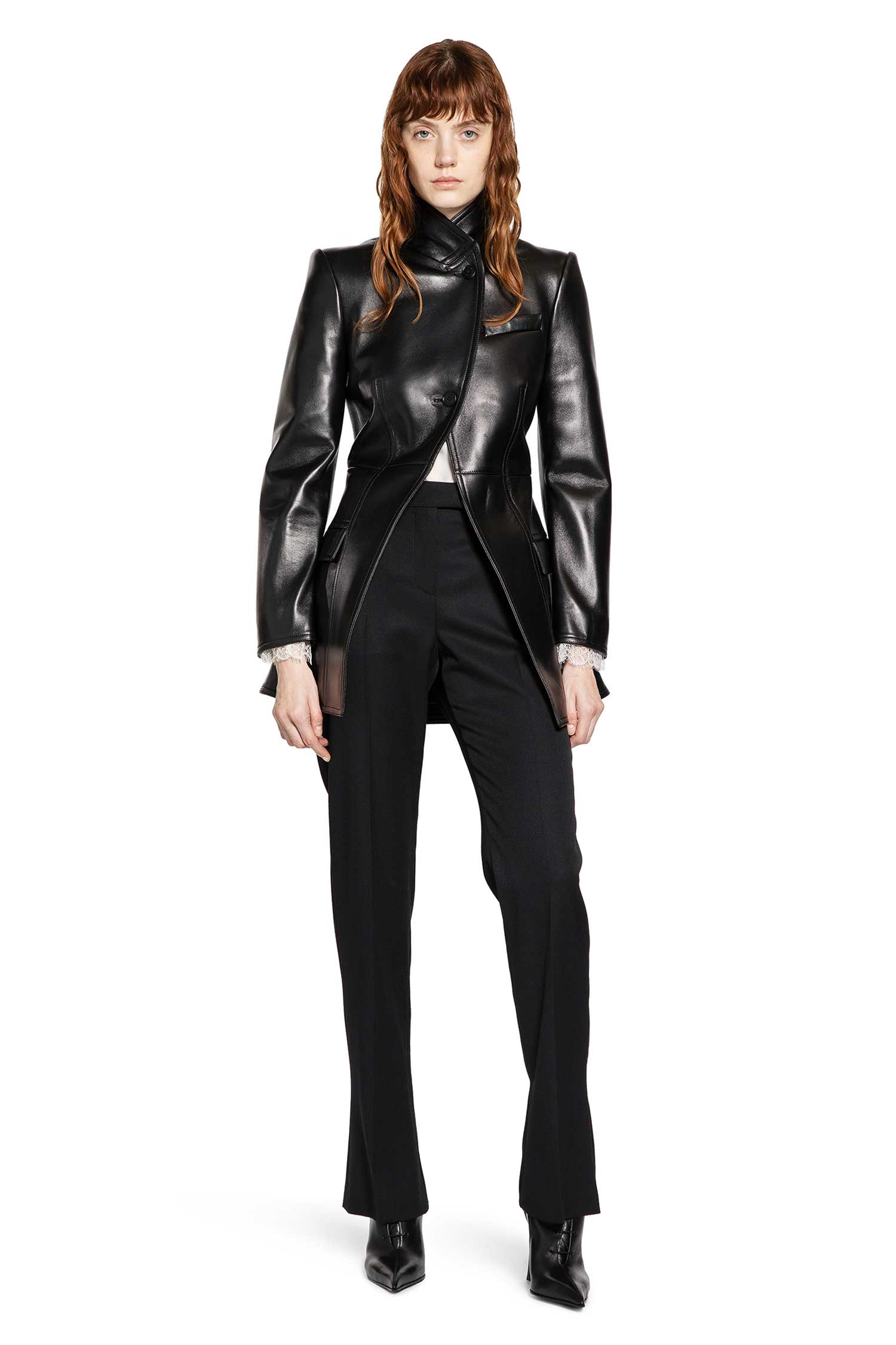 Cutaway Leather Jacket - 5