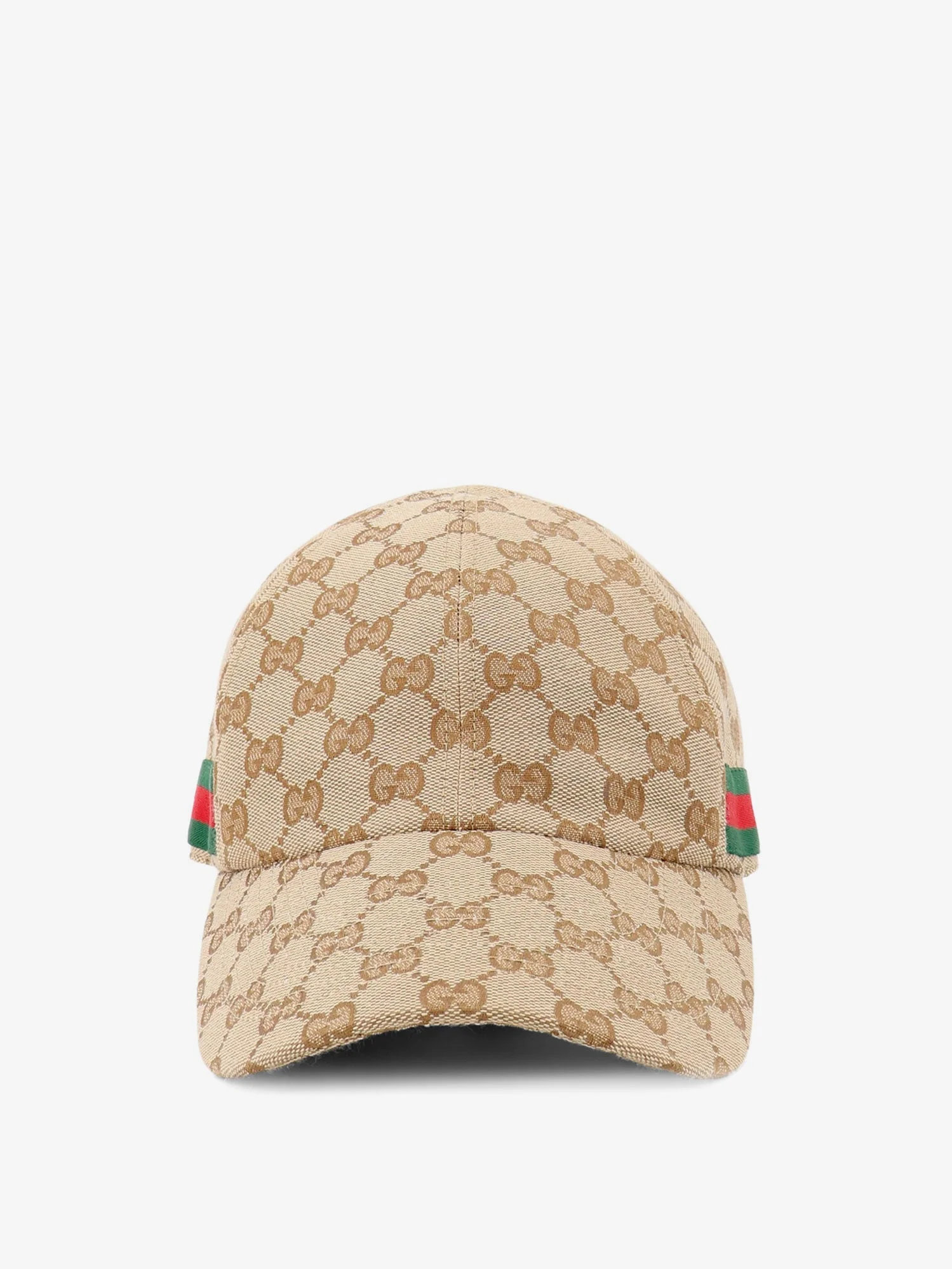 Gucci GG Fabric Baseball Hat Beige Men - 1