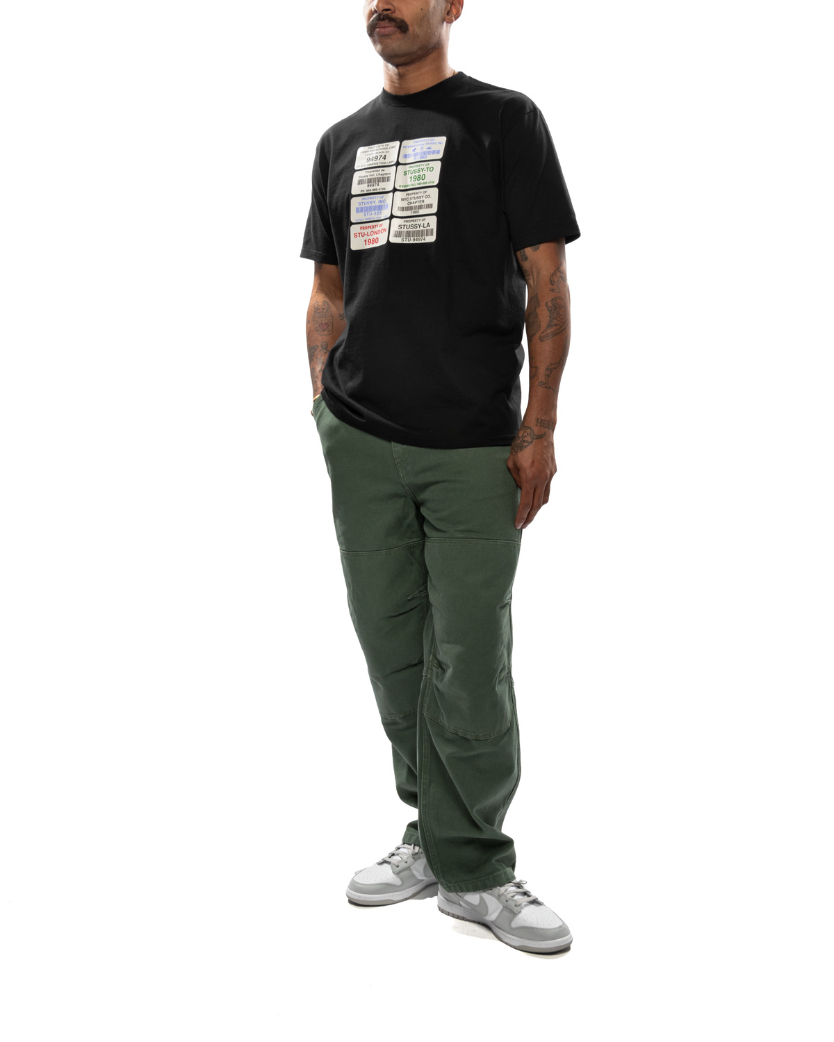 Stüssy Trekking Pant Sea Green | likelihood | REVERSIBLE