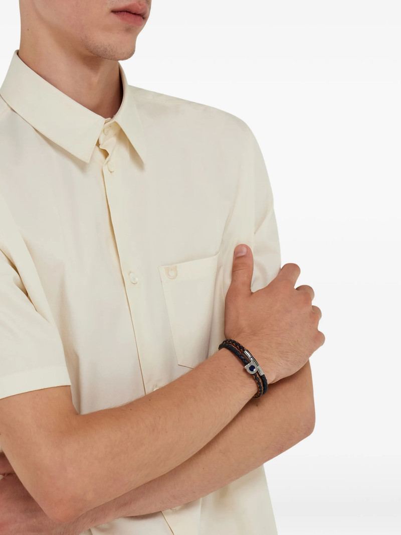 FERRAGAMO Ferragamo Gancini Double-wrap Bracelet outlook