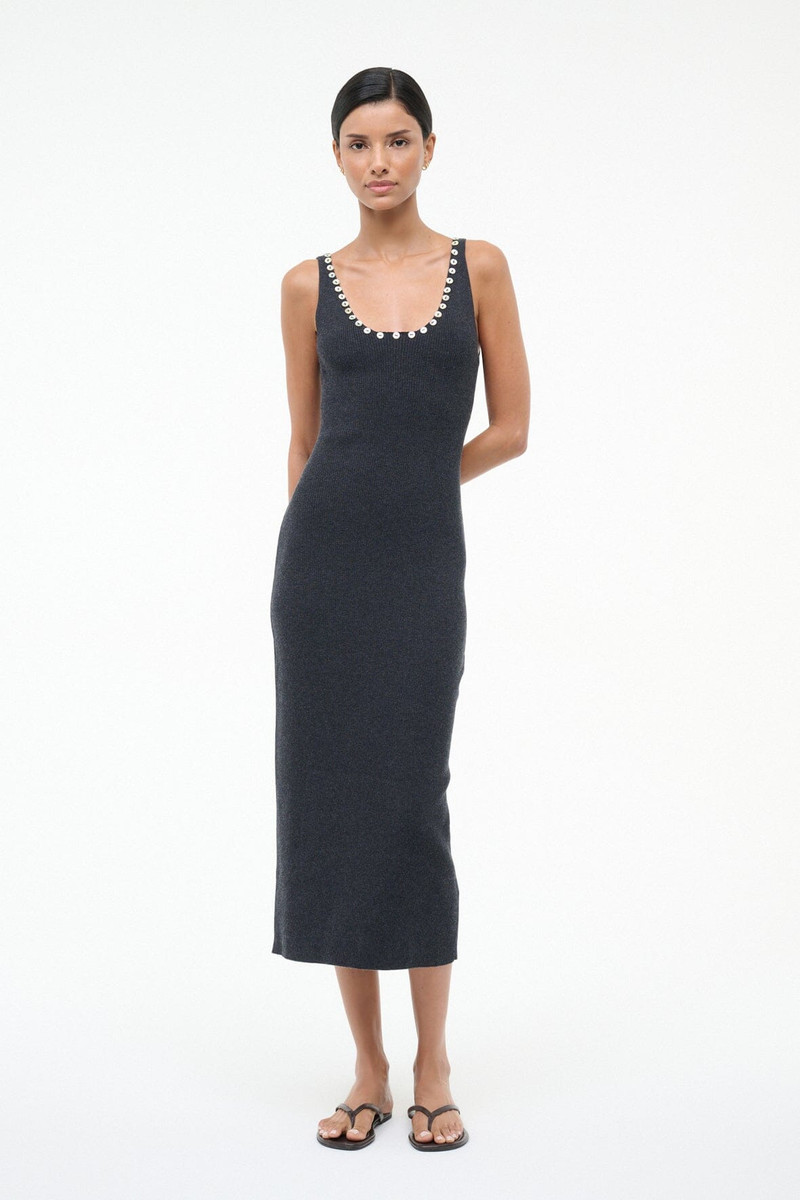 STAUD NEVA DRESS NOCTURNE 5