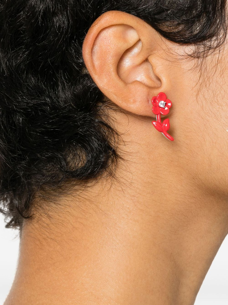 SHUSHU/TONG flower stud earrings outlook